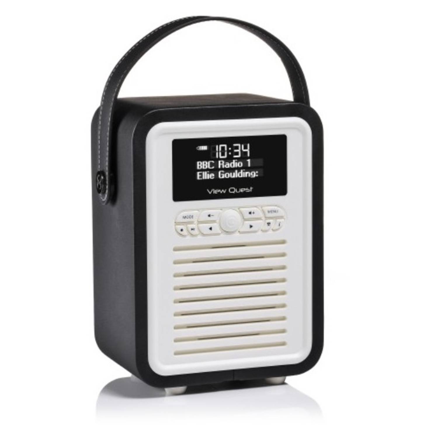 Viewquest Retro Mini Radio Black Viewquest Retro Mini Radio Black