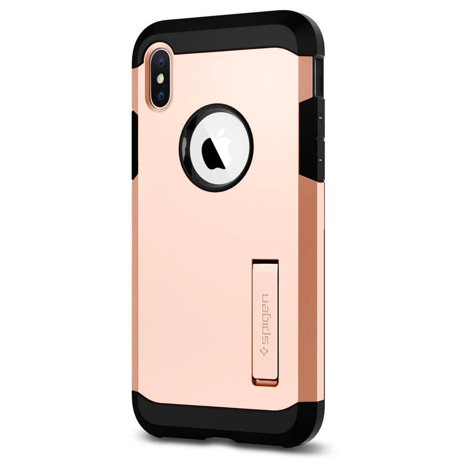 Spigen Tough Armor Case Brush Gold For Apple iPhone X - 057CS22162 Spigen Tough Armor Case Brush Gold For Apple iPhone X - 057CS22162