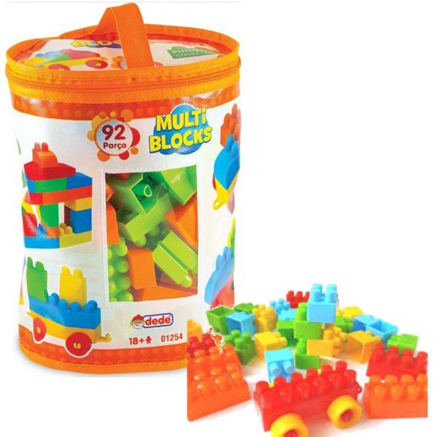 Dede 8693830012545 Multi Blocks 92 Pcs Dede 8693830012545 Multi Blocks 92 Pcs