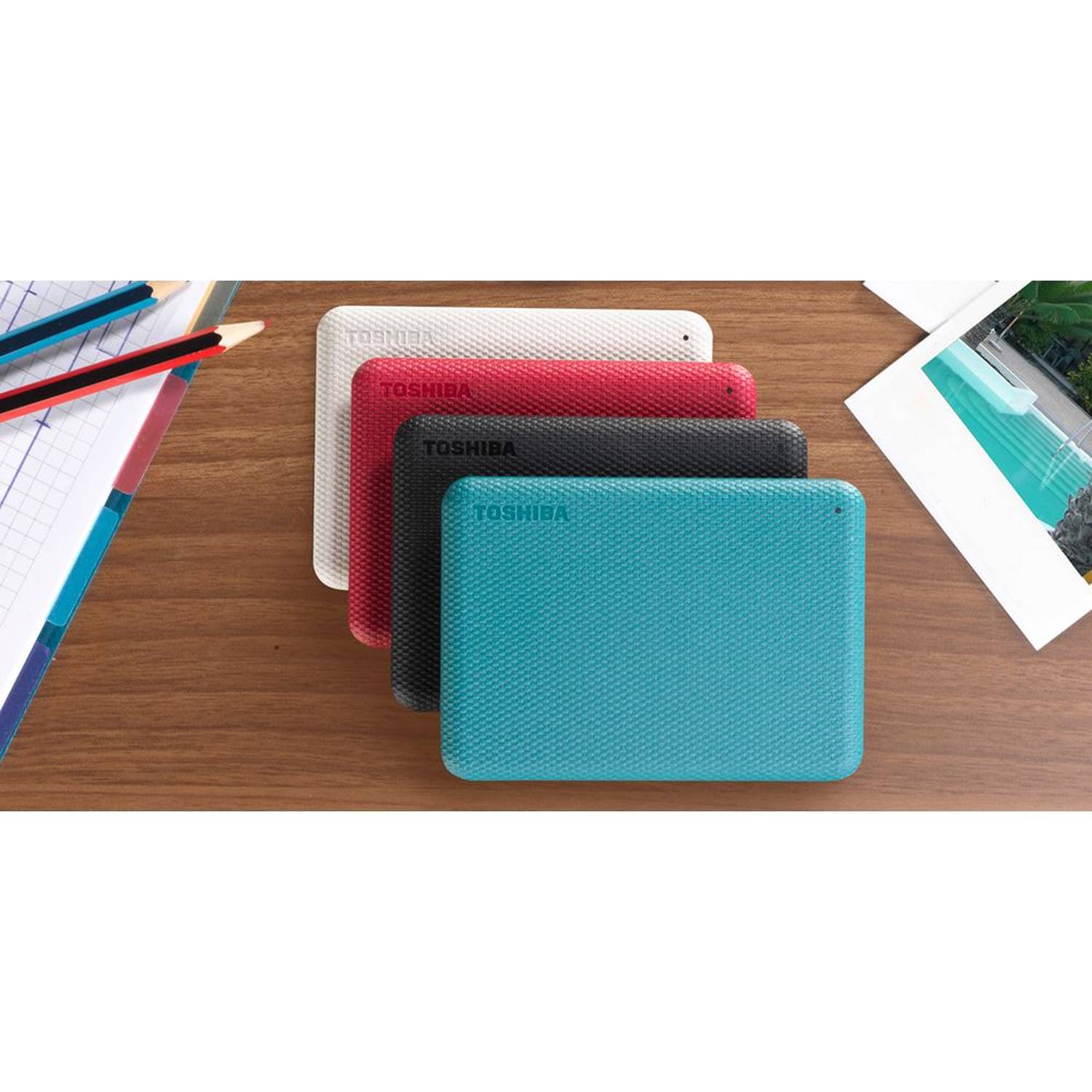 Toshiba Canvio Advance Portable Hard Drive USB3.2 4TB White HDTCA40EW3CA Toshiba Canvio Advance Portable Hard Drive USB3.2 4TB White HDTCA40EW3CA