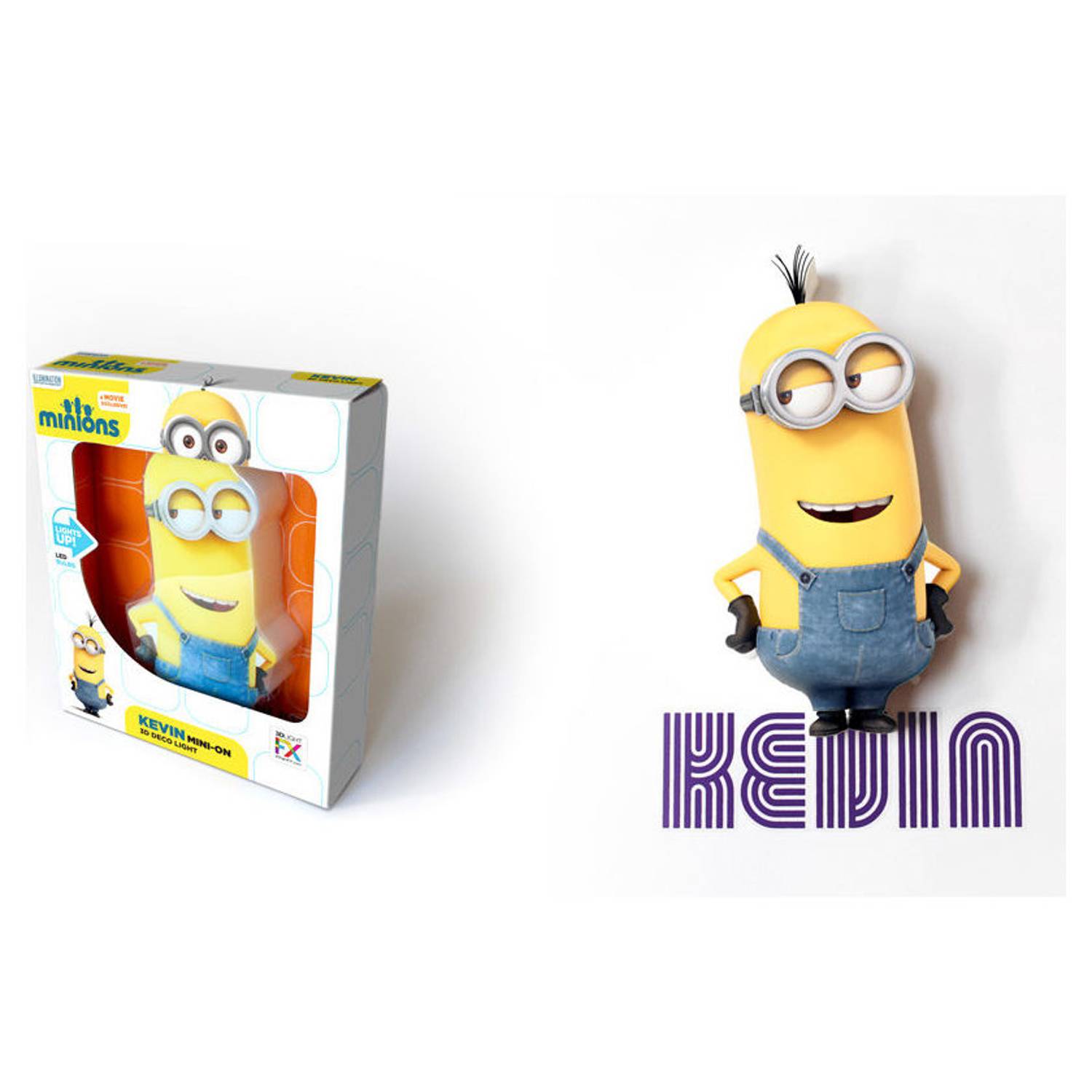 3DLightFX 70001 Mini Kevin 3D Deco Light 3DLightFX 70001 Mini Kevin 3D Deco Light