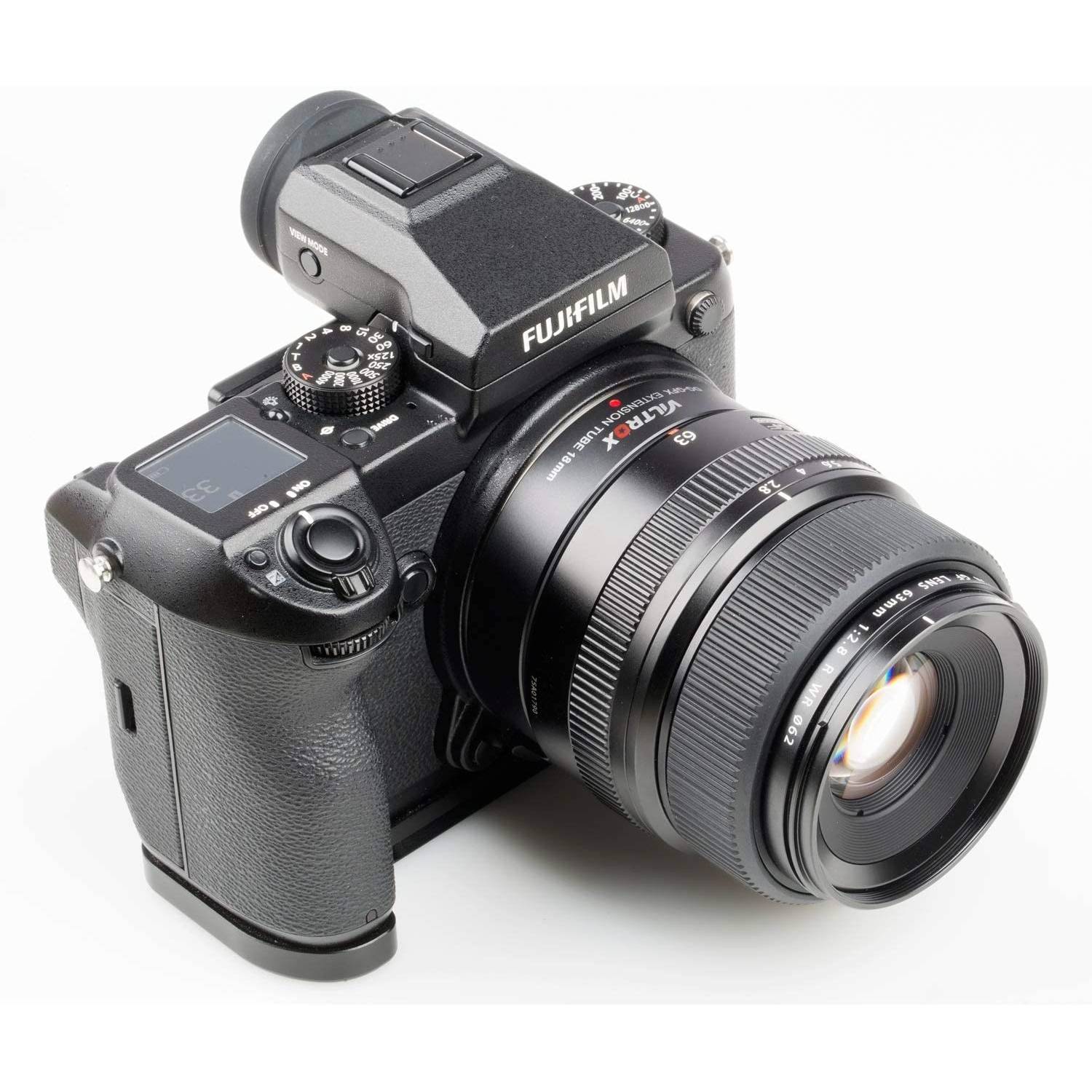 Macro Lens Extension Tube Dg-gfx 18mm Auto-focus Extender Tube Adapter Ring For Fuji G-mount Medium Format Lens And G-mount Gfx Medium Format Camera Fujifilm Gfx 50s / 50r Macro Lens Extension Tube Dg-gfx 18mm Auto-focus Extender Tube Adapter Ring For Fuji G-mount Medium Format Lens And G-mount Gfx Medium Format Camera Fujifilm Gfx 50s / 50r