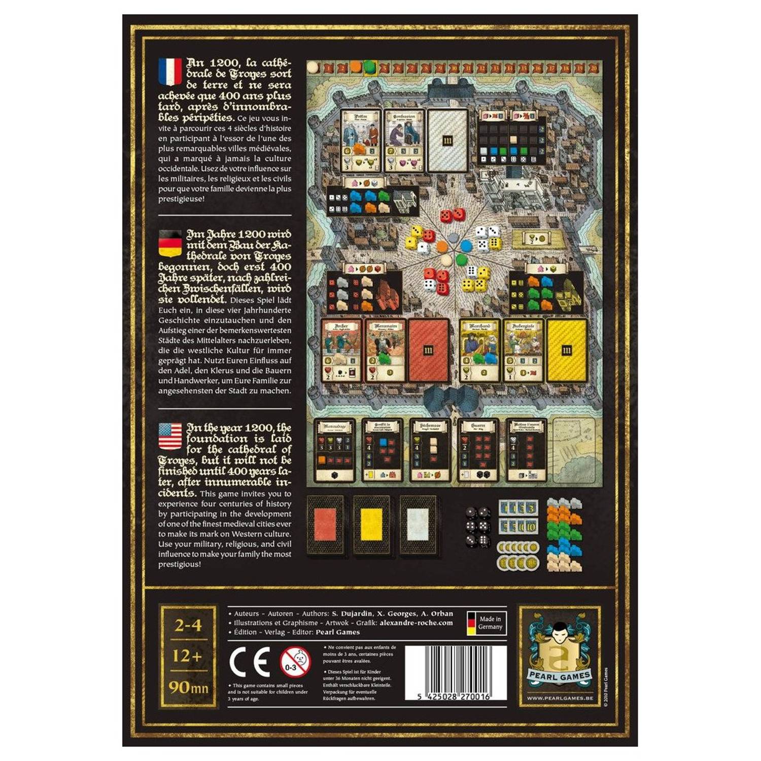 Pearl Games Troyes Base Game Pearl Games Troyes Base Game