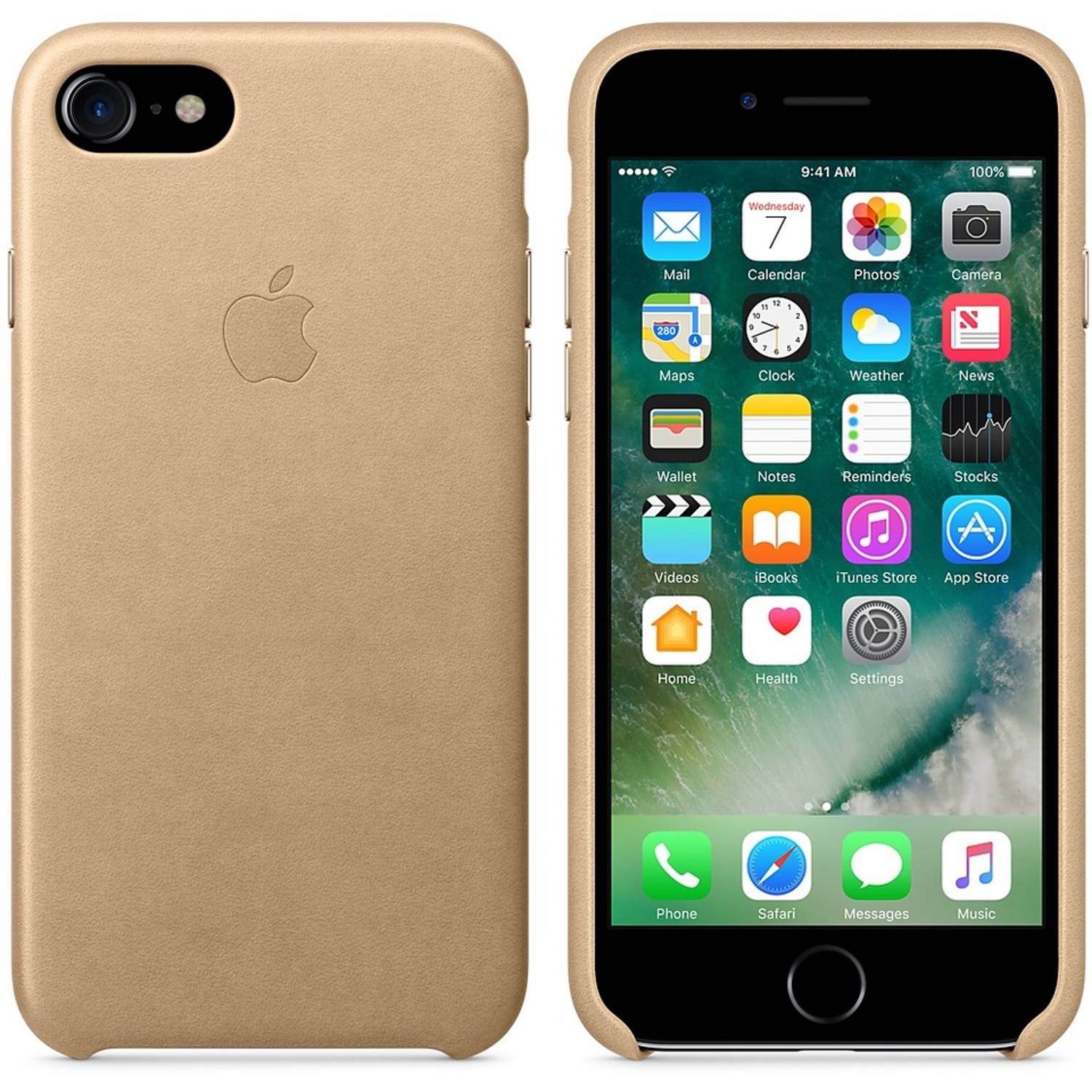 Apple MMY72ZM/A iphone 7 Leather Case Tan Apple MMY72ZM/A iphone 7 Leather Case Tan