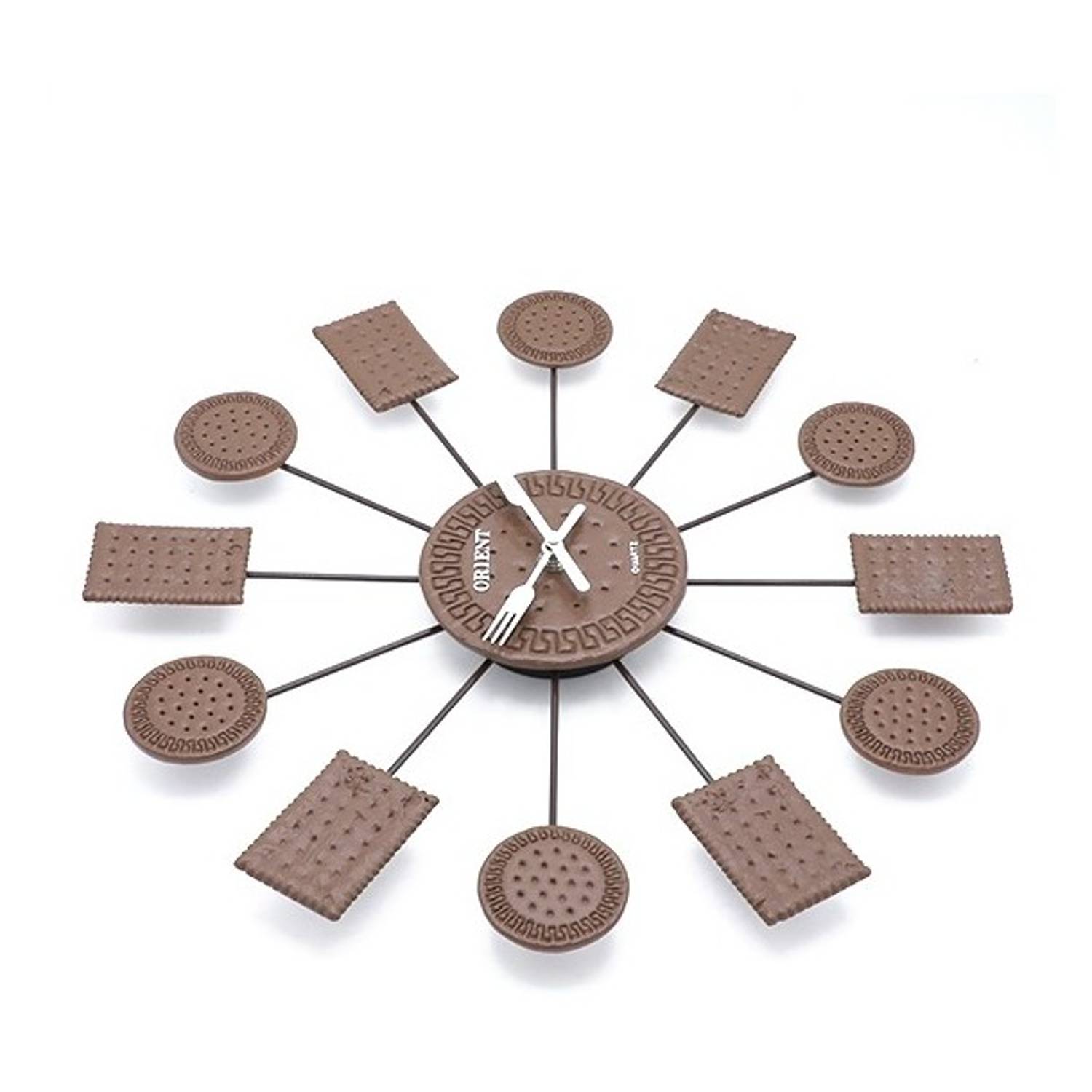 Orient Spider Clock With Biscuit Wall Clock Orient Spider Clock With Biscuit Wall Clock
