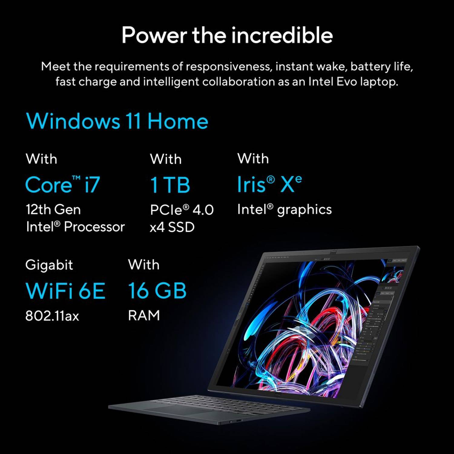 Asus Zenbook 17 Fold OLED UX9702AA-OLED007W Laptop - Core i7 1.1GHz 16GB 1TB Shared Win11Home 17.3inch 2.5K Tech Black English/Arabic Keyboard Asus Zenbook 17 Fold OLED UX9702AA-OLED007W Laptop - Core i7 1.1GHz 16GB 1TB Shared Win11Home 17.3inch 2.5K Tech Black English/Arabic Keyboard