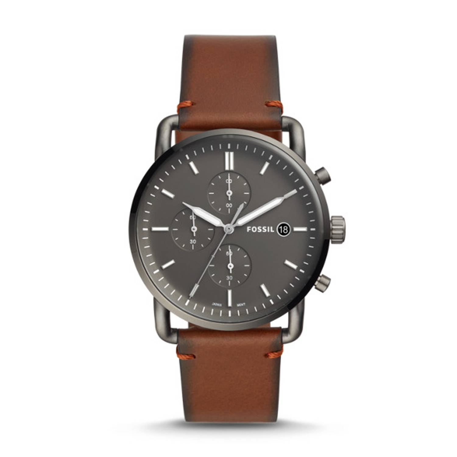 Fossil The Commuter Chronograph Watch Men Fossil The Commuter Chronograph Watch Men