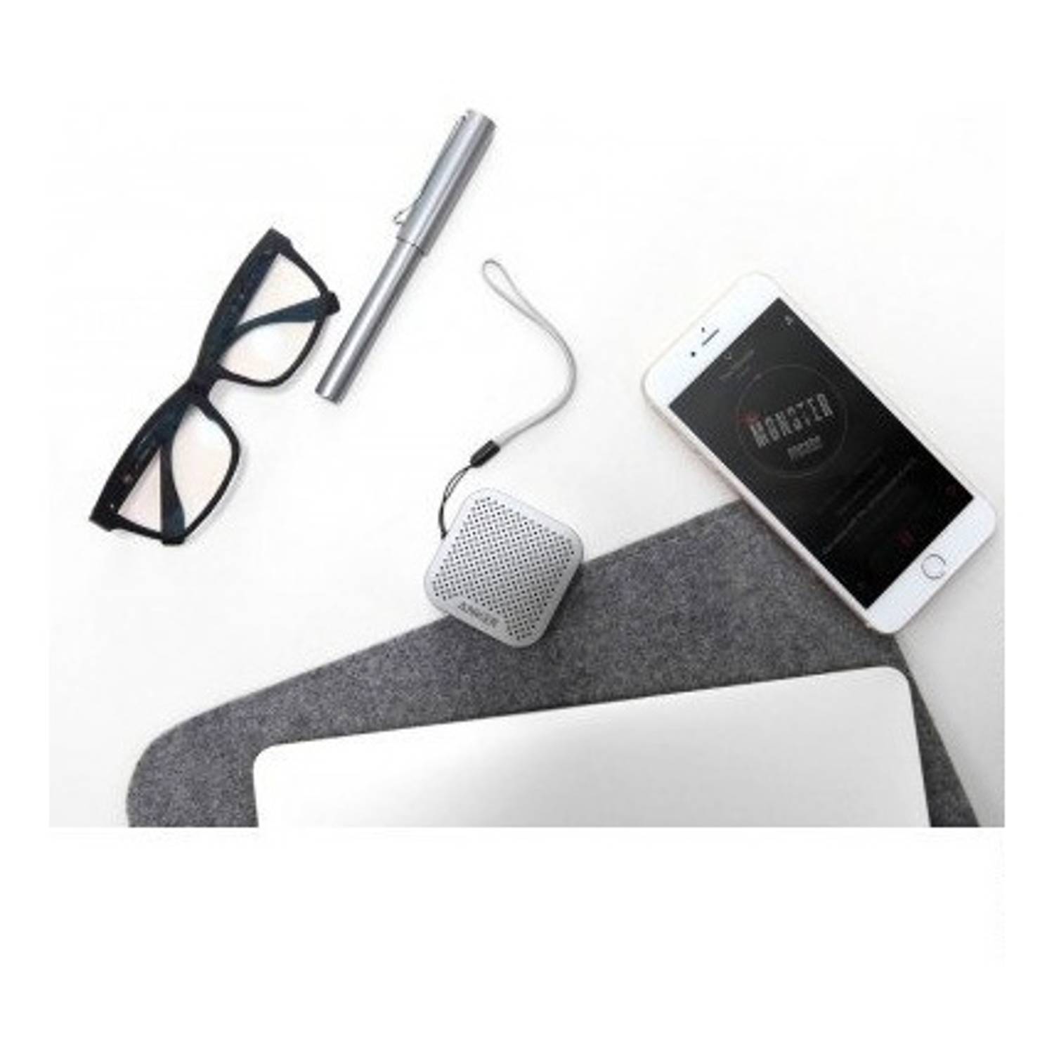 Anker Soundcore Nano Bluetooth Speaker Silver A3104H43 Anker Soundcore Nano Bluetooth Speaker Silver A3104H43