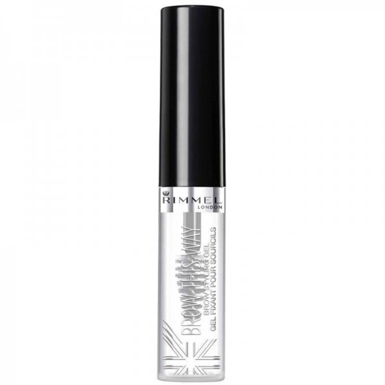 Rimmel London 8004 Brow This Way Eyebrow gel with Argan Oil Clear Rimmel London 8004 Brow This Way Eyebrow gel with Argan Oil Clear