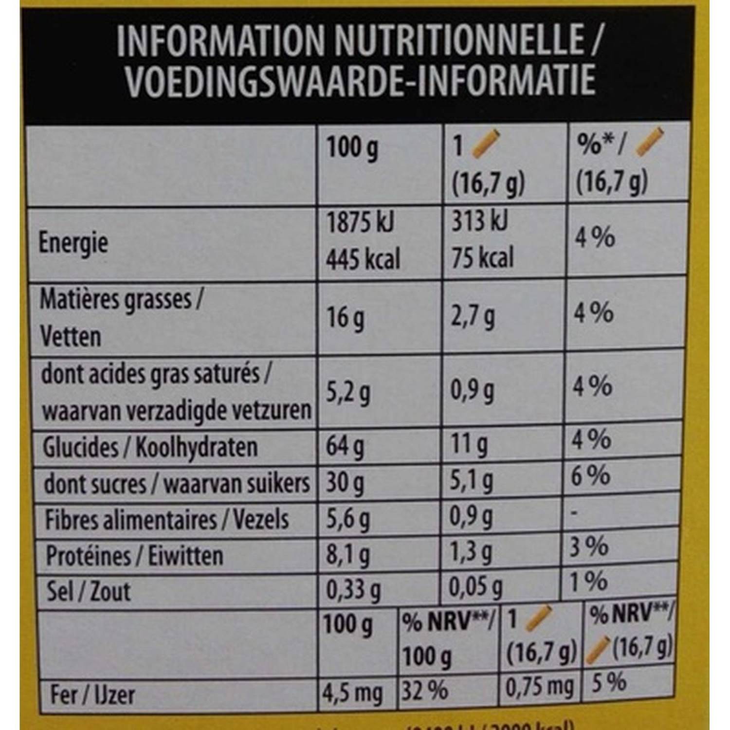 LU Cracotte Craquinette Chocolate Dry Bread 200g LU Cracotte Craquinette Chocolate Dry Bread 200g