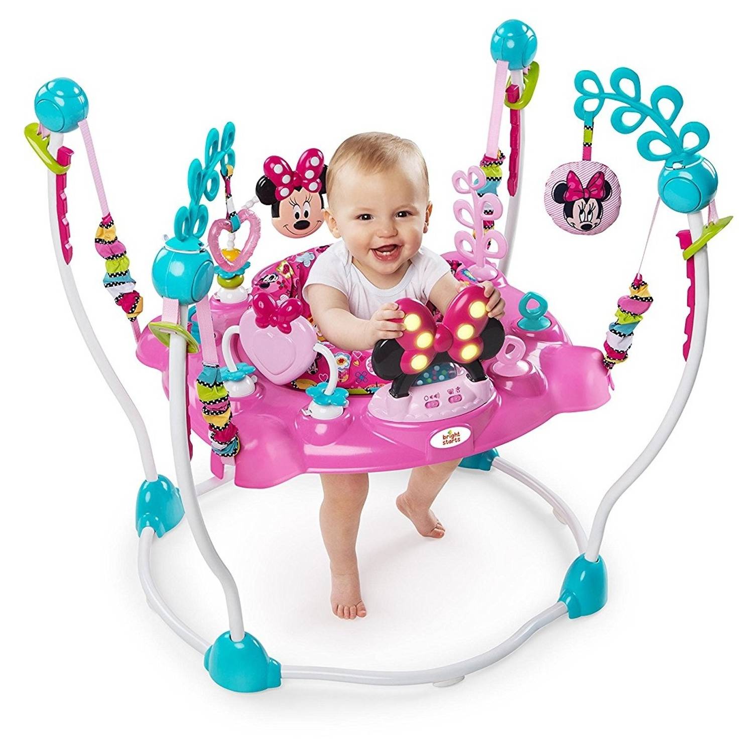 Disney Minnie Mouse Peekaboo Activity Jumper Disney Minnie Mouse Peekaboo Activity Jumper