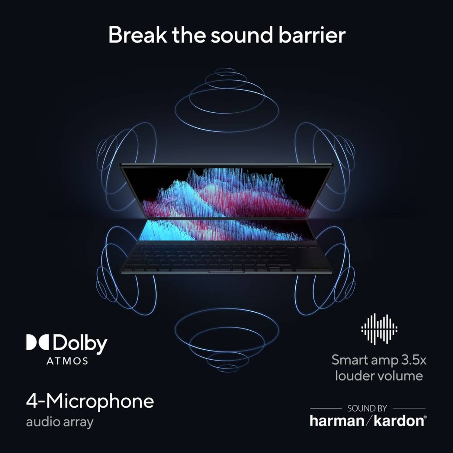 Asus Zenbook Pro 14 Duo OLED UX8402ZE-OLED207W Laptop - Core i7 2.3GHz 16GB 1TB 4GB Win11Home 14.5inch 2.8K Tech Black English/Arabic Keyboard Asus Zenbook Pro 14 Duo OLED UX8402ZE-OLED207W Laptop - Core i7 2.3GHz 16GB 1TB 4GB Win11Home 14.5inch 2.8K Tech Black English/Arabic Keyboard