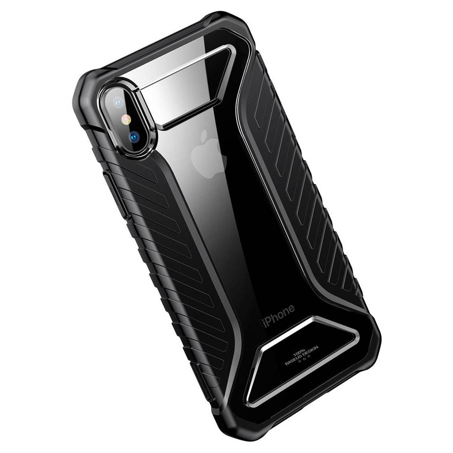 باسيس حافظة أيفون إكس / إكس إس ماكس أسود باسيس حافظة أيفون إكس / إكس إس ماكس أسود