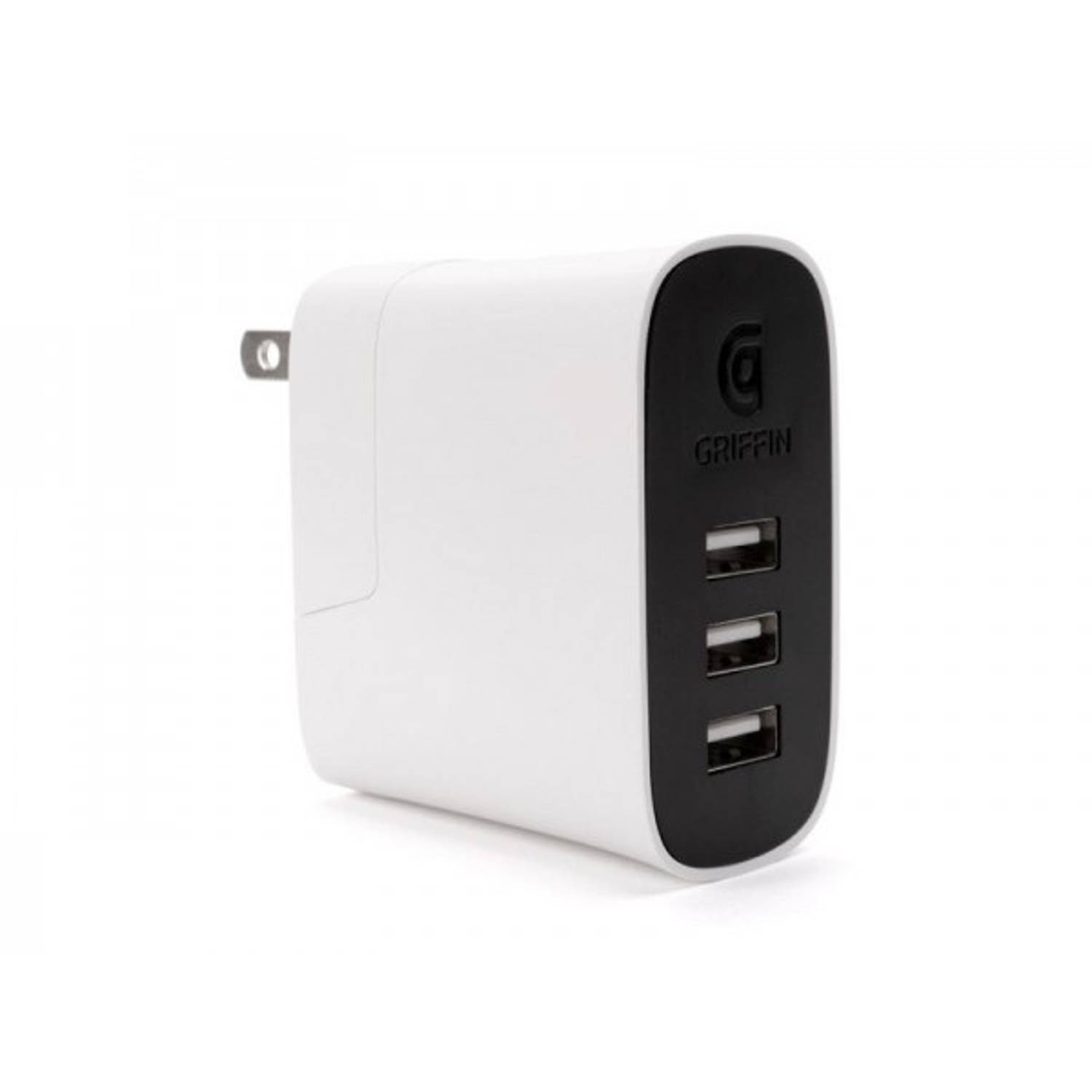 Griffin Power Block Universal 3Port Charger White GA40469 Griffin Power Block Universal 3Port Charger White GA40469