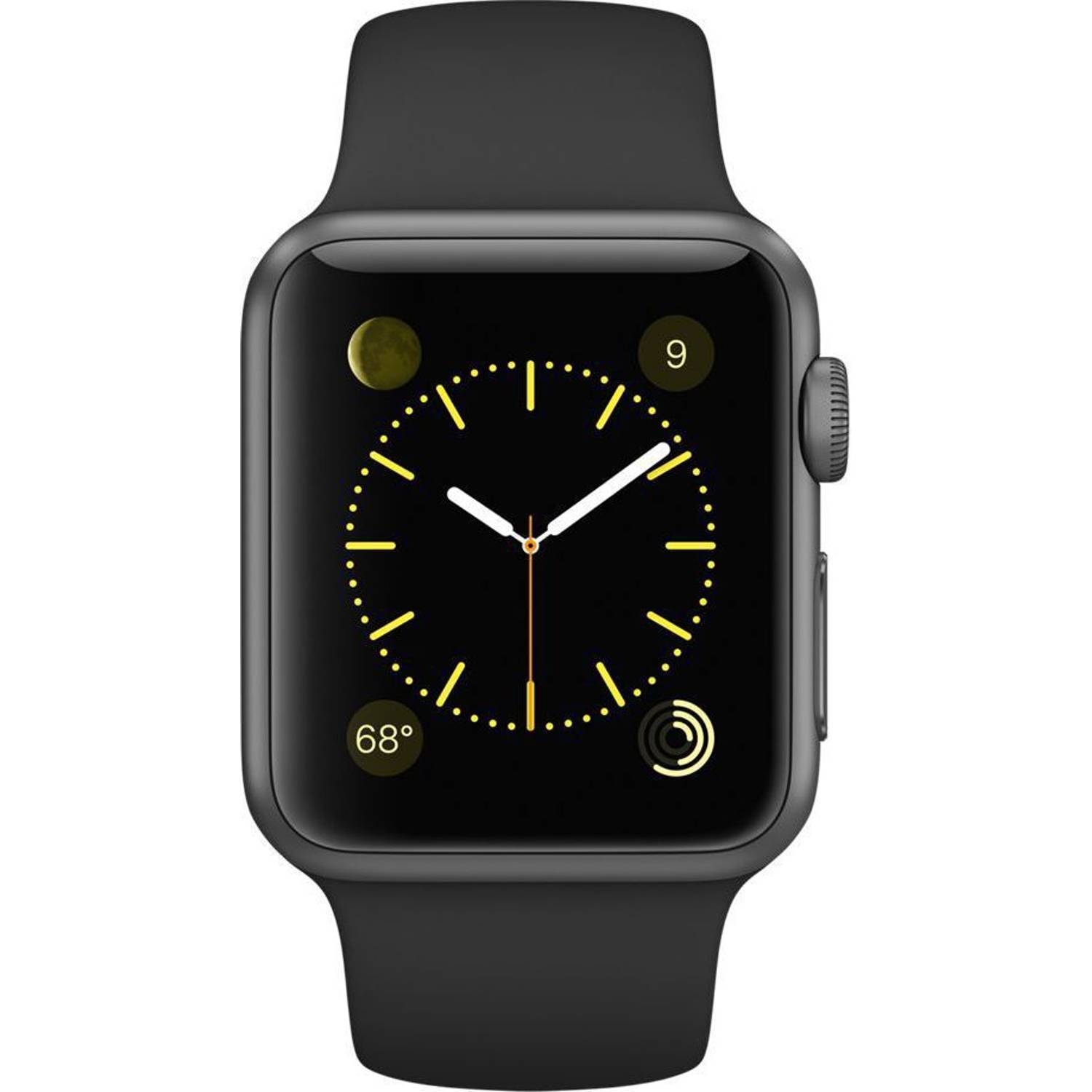 Apple Watch Sport - 42mm Space Grey Aluminium Case with Black Sport Band Apple Watch Sport - 42mm Space Grey Aluminium Case with Black Sport Band