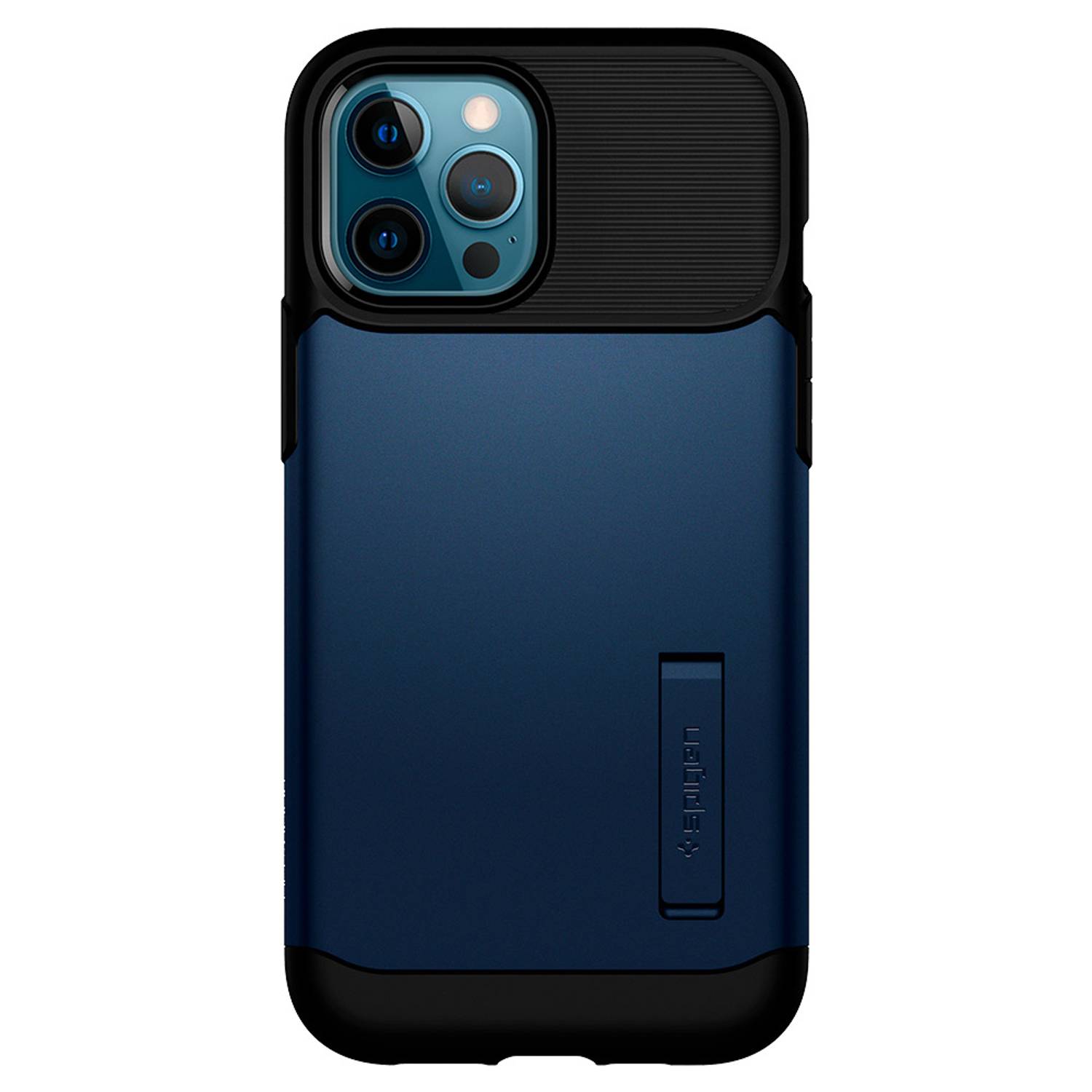Spigen Slim Armor designed for iPhone 12 Pro MAX case cover - Navy Blue Spigen Slim Armor designed for iPhone 12 Pro MAX case cover - Navy Blue