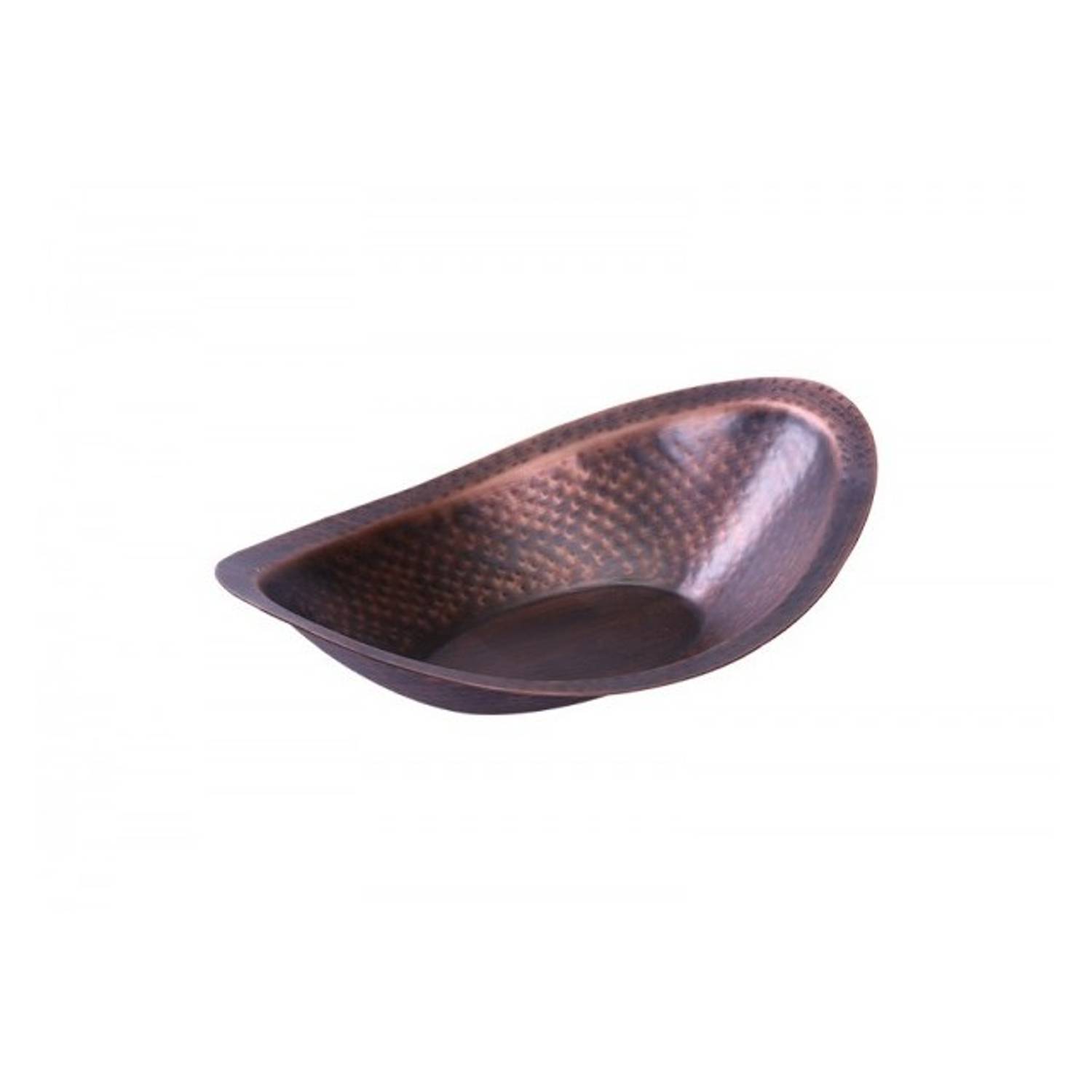 Pan Emirates Hyder Oval Bread Basket 11X7.25X2.5cm Antique Pan Emirates Hyder Oval Bread Basket 11X7.25X2.5cm Antique