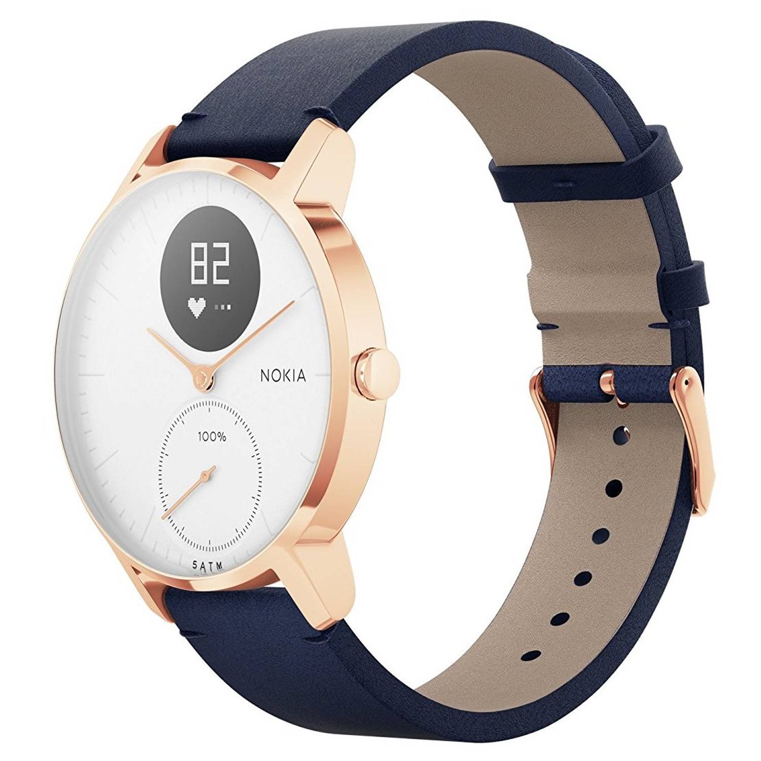 Nokia HWA03 Steel HR Watch 36mm White/Blue Nokia HWA03 Steel HR Watch 36mm White/Blue