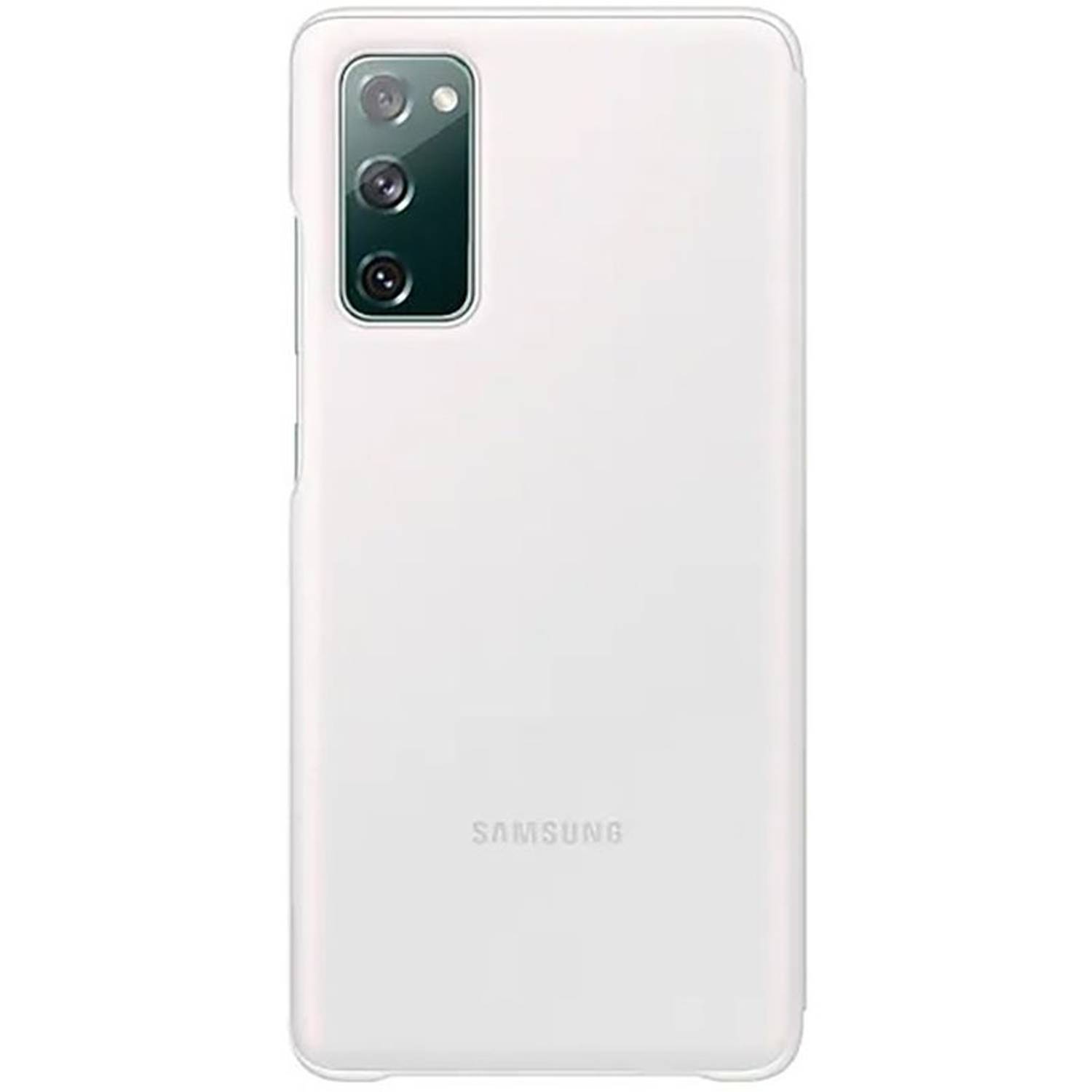 Samsung Clear View Cover White For S20 FE Samsung Clear View Cover White For S20 FE