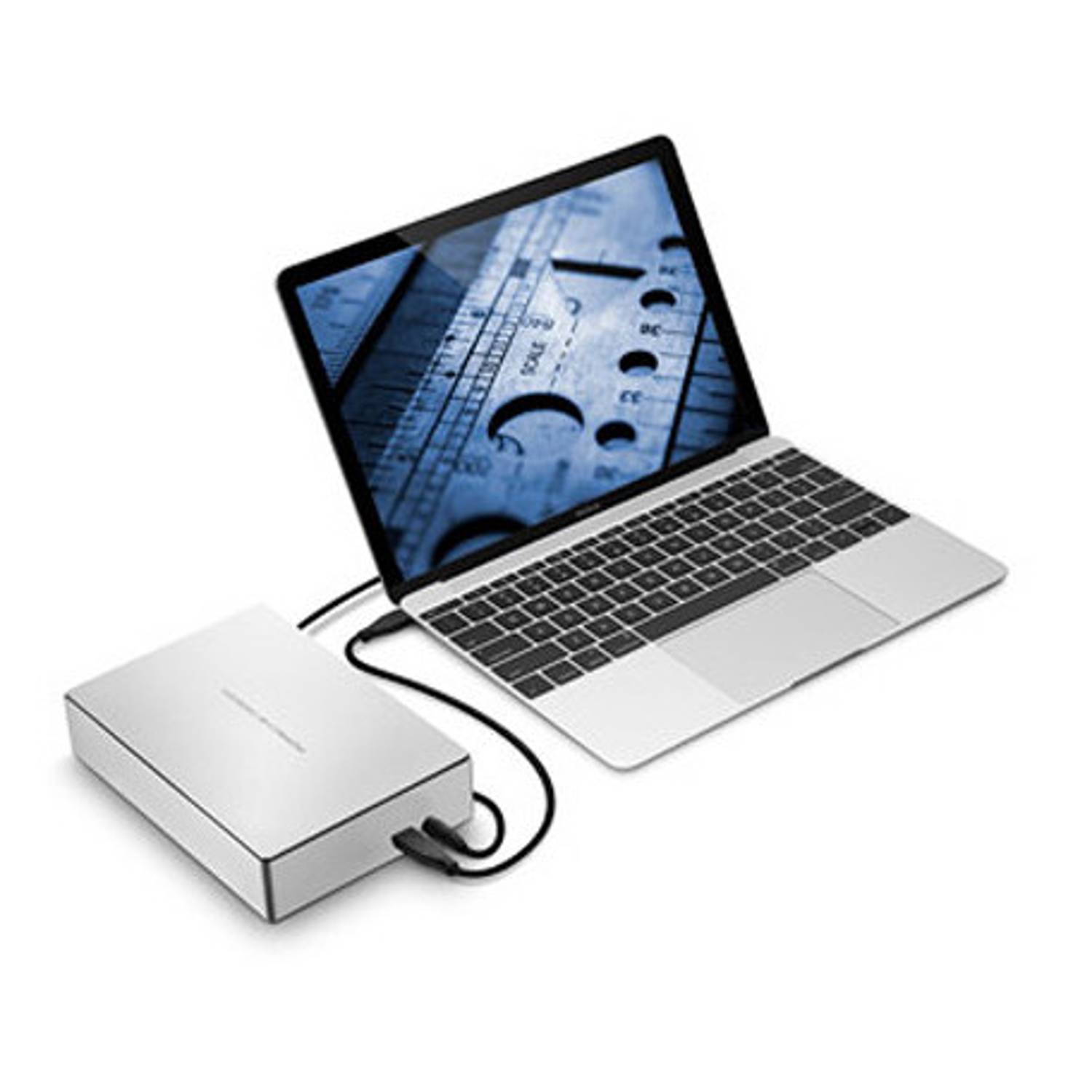 LaCie Porsche Design USB Type-C Desktop Drive, 3.5 LaCie Porsche Design USB Type-C Desktop Drive, 3.5