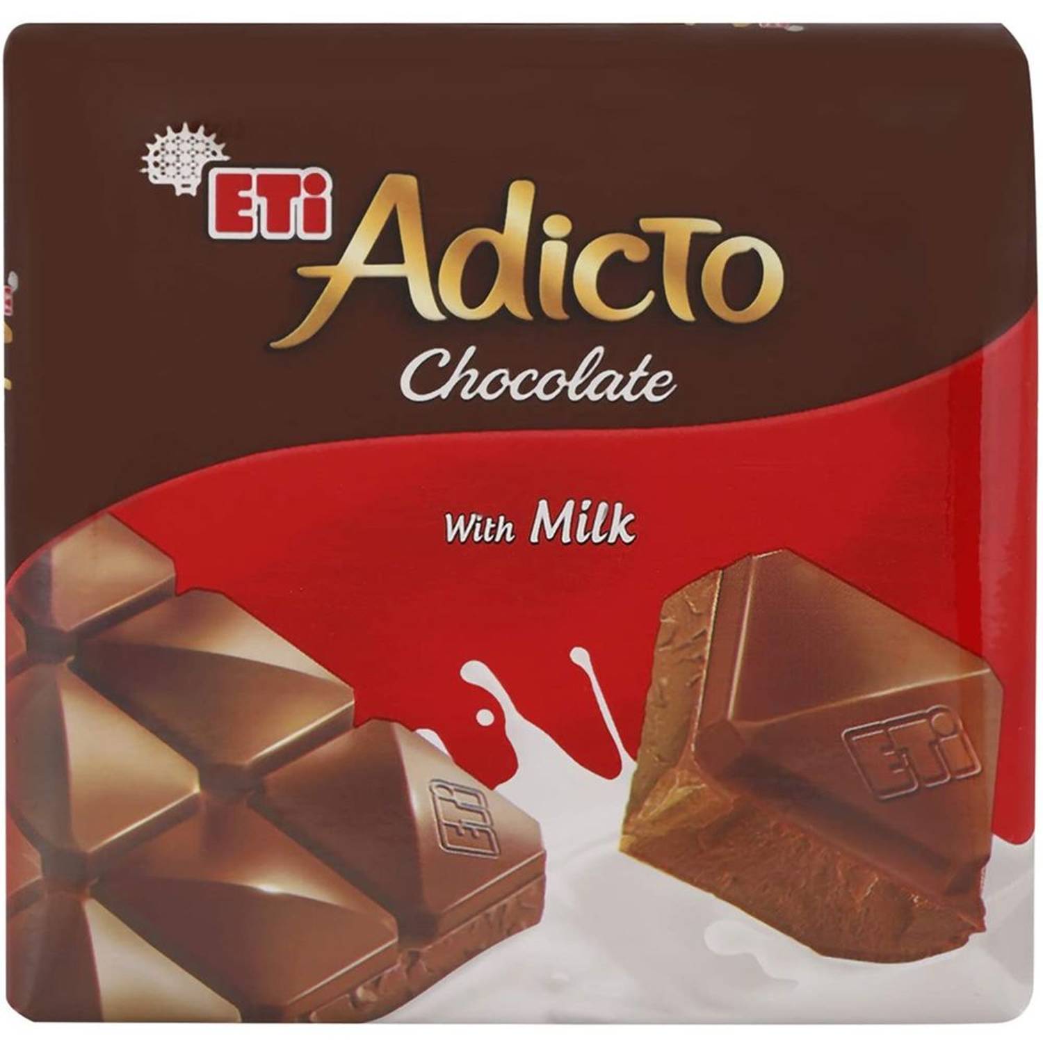 ETI Adicto Milk Chocolate 6 x 70 gm ETI Adicto Milk Chocolate 6 x 70 gm