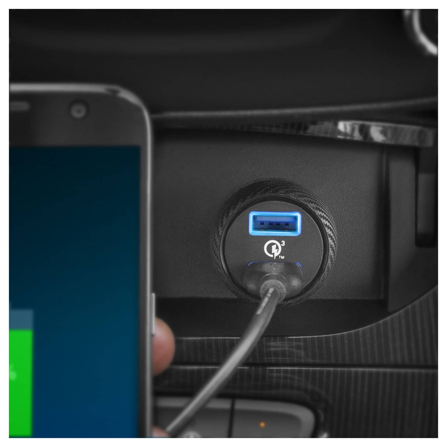 Anker Power Drive 2Port Car Charger With Micro USB Cable 0.9m Black Anker Power Drive 2Port Car Charger With Micro USB Cable 0.9m Black