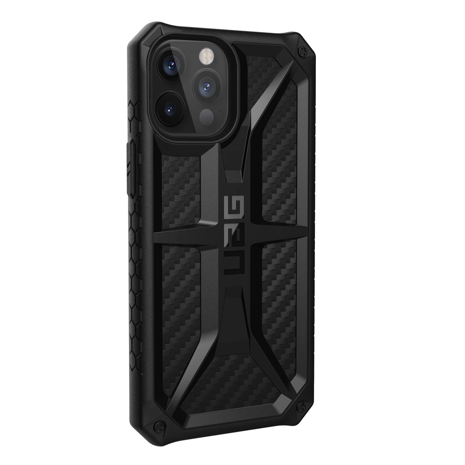 Urban Armor Gear Rugged Lightweight Slim Shockproof Premium Monarch Protective Cover For iPhone 12 Pro Max Carbon Fiber Urban Armor Gear Rugged Lightweight Slim Shockproof Premium Monarch Protective Cover For iPhone 12 Pro Max Carbon Fiber