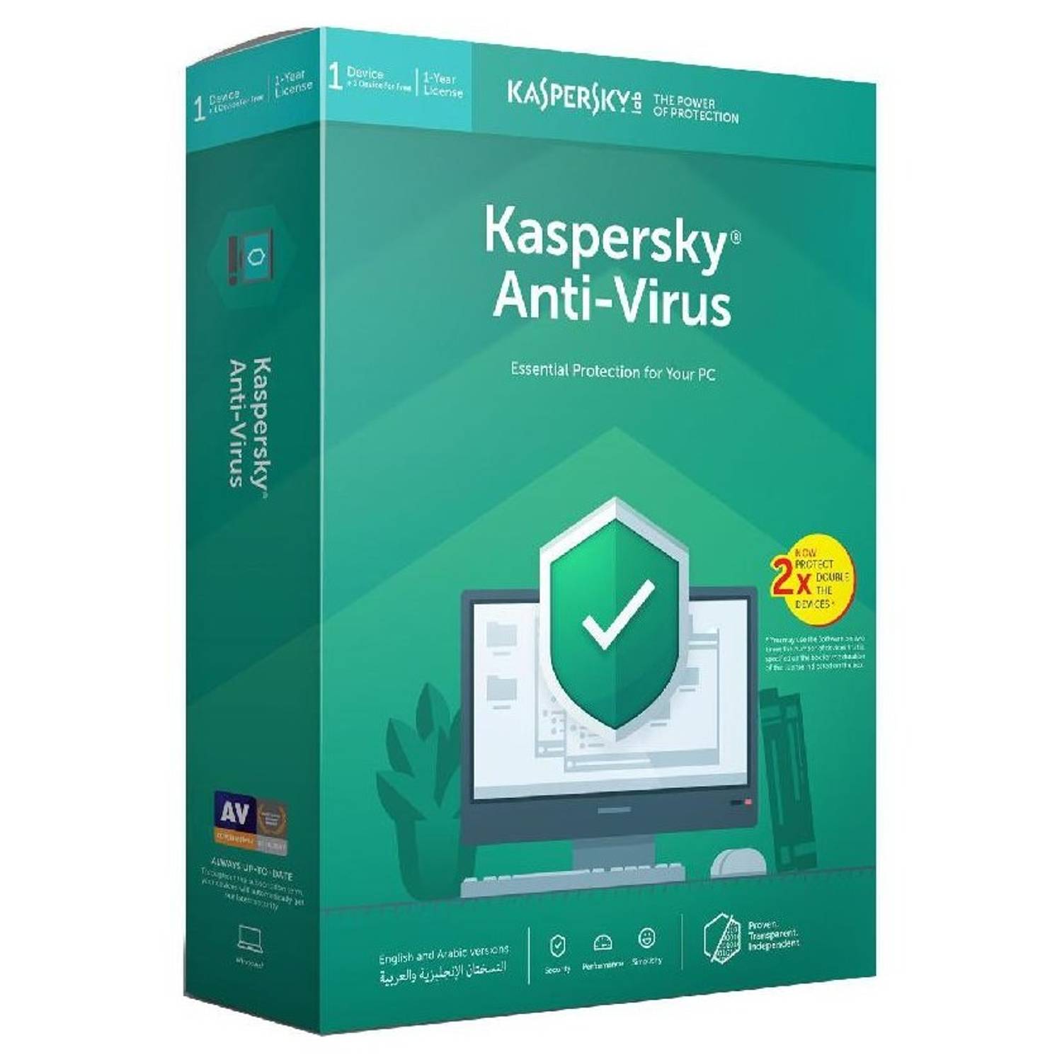 Kaspersky Antivirus 2019 3+1 User Kaspersky Antivirus 2019 3+1 User