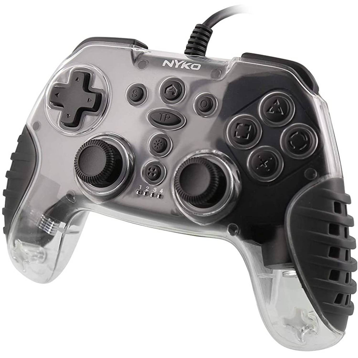 Nyko Air Glow Wired Controller For PS4 Transparent Nyko Air Glow Wired Controller For PS4 Transparent