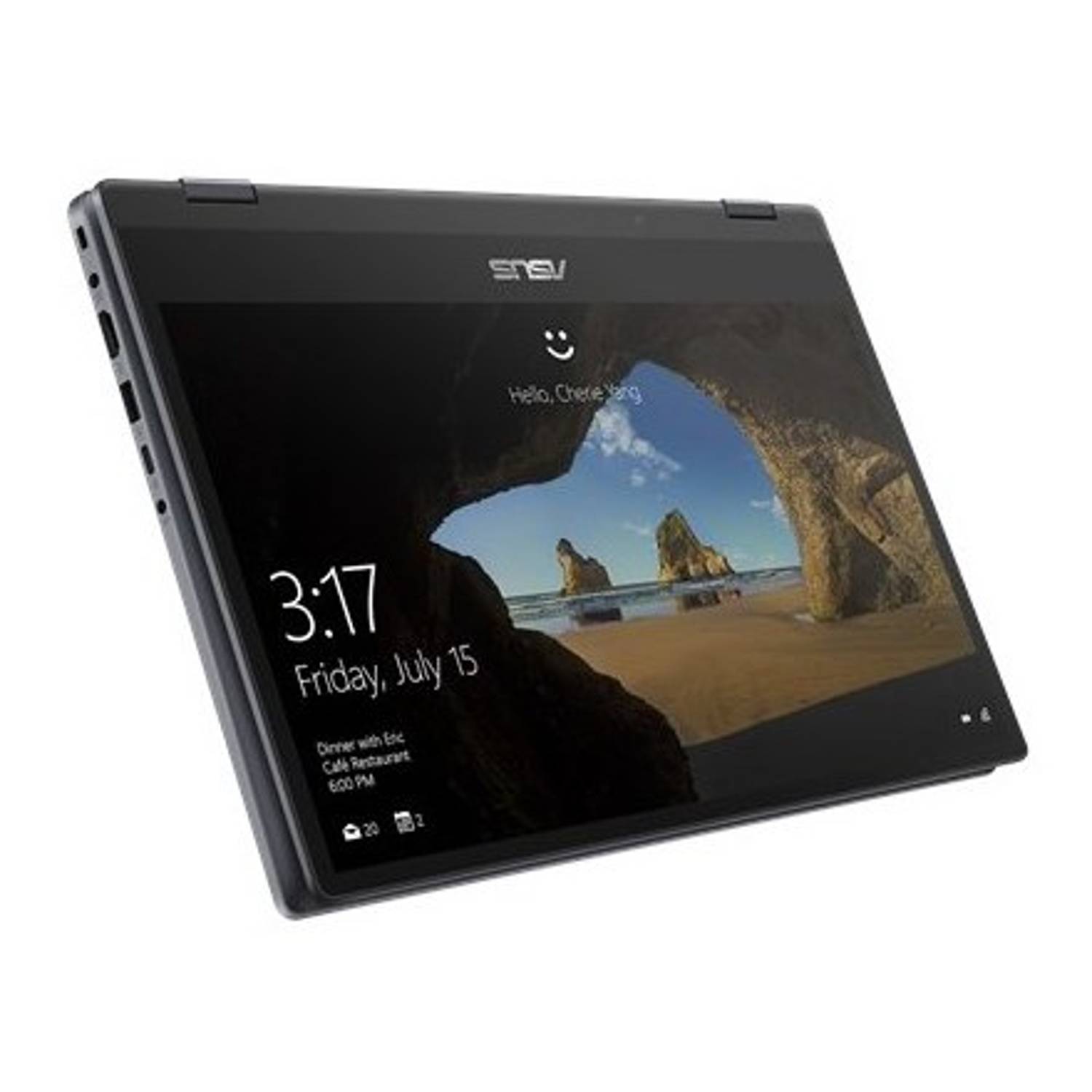 Asus VivoBook Flip 14 TP412UA-EC114TS Laptop - Core i7 1.8GHz 8GB 256GB Shared Win10 14inch FHD Grey Asus VivoBook Flip 14 TP412UA-EC114TS Laptop - Core i7 1.8GHz 8GB 256GB Shared Win10 14inch FHD Grey