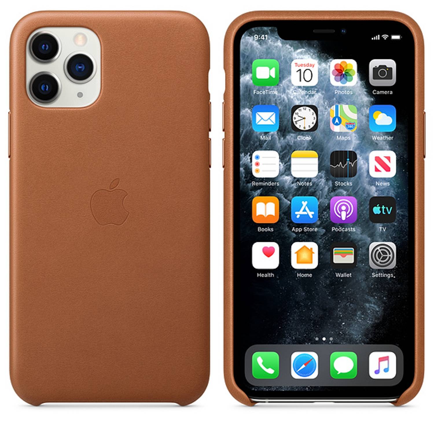 Apple Leather Case Saddle Brown iPhone 11 Pro Apple Leather Case Saddle Brown iPhone 11 Pro