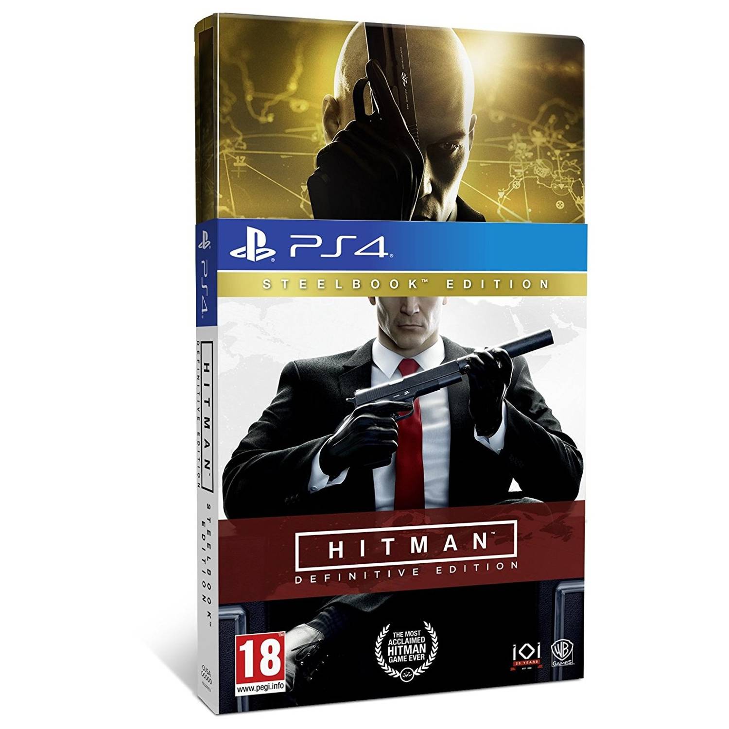 PS4 Hitman Definitive Edition Steelbook Game PS4 Hitman Definitive Edition Steelbook Game