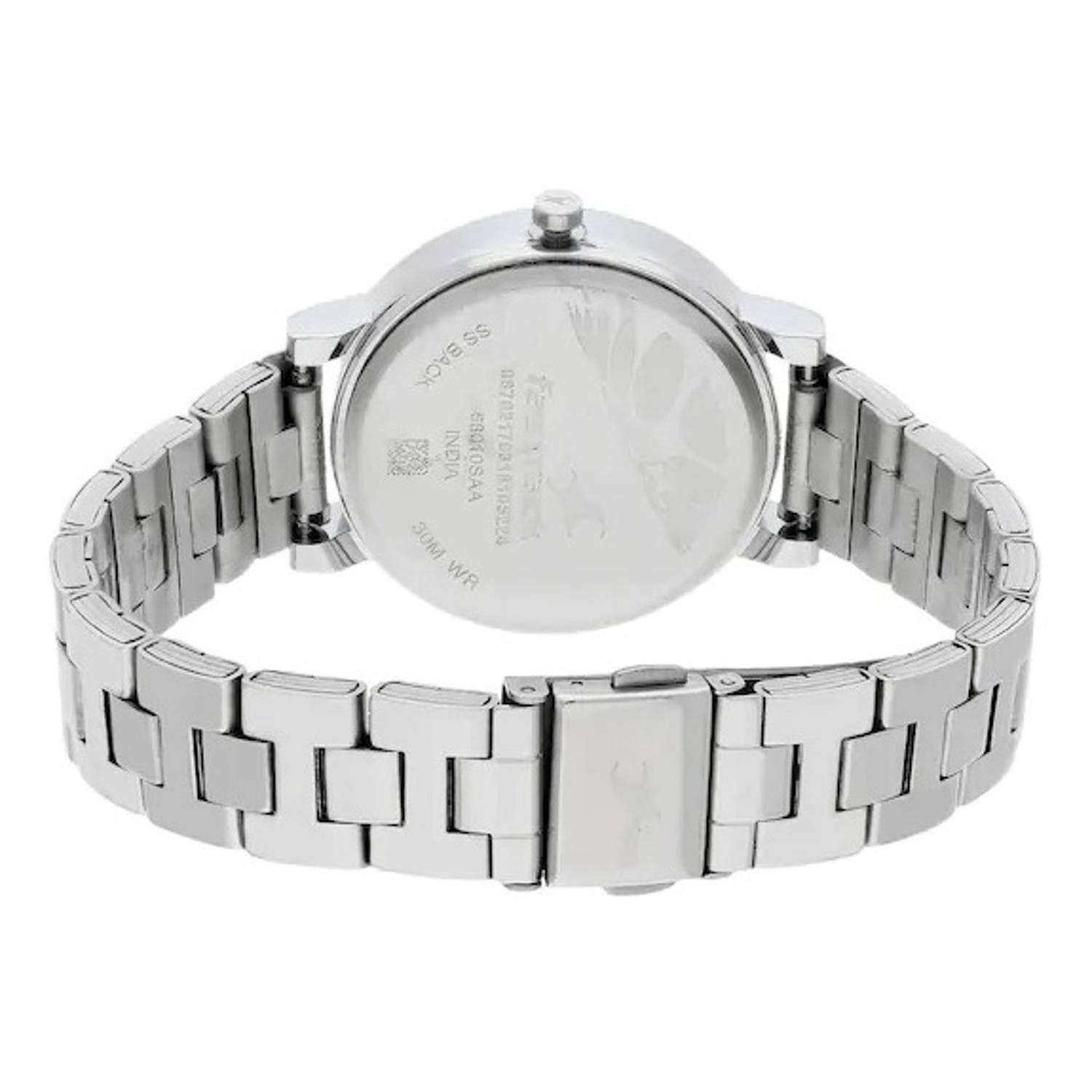 Fastrack 68010SM03 Fundamentals Ladies Watch Pink/SS Fastrack 68010SM03 Fundamentals Ladies Watch Pink/SS