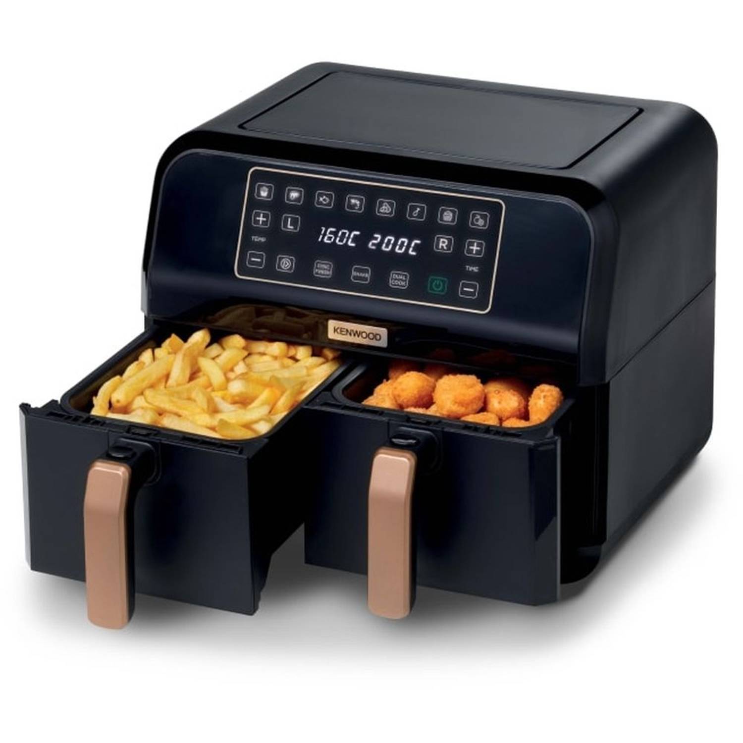 Kenwood Dual Airfryer HFP70000BK Kenwood Dual Airfryer HFP70000BK