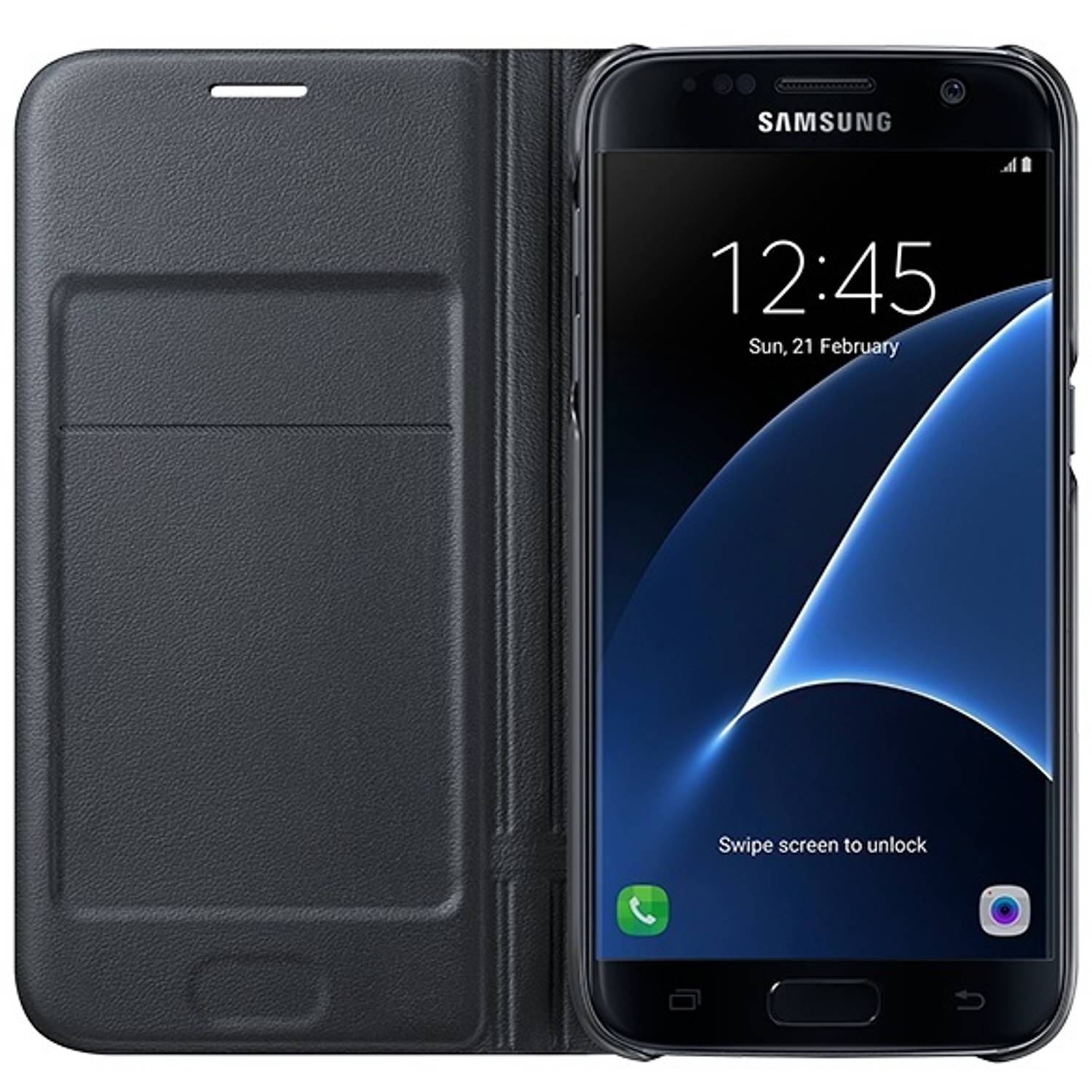 Samsung EFNG930PBEGAE LED View Cover Black For Galaxy S7 Samsung EFNG930PBEGAE LED View Cover Black For Galaxy S7