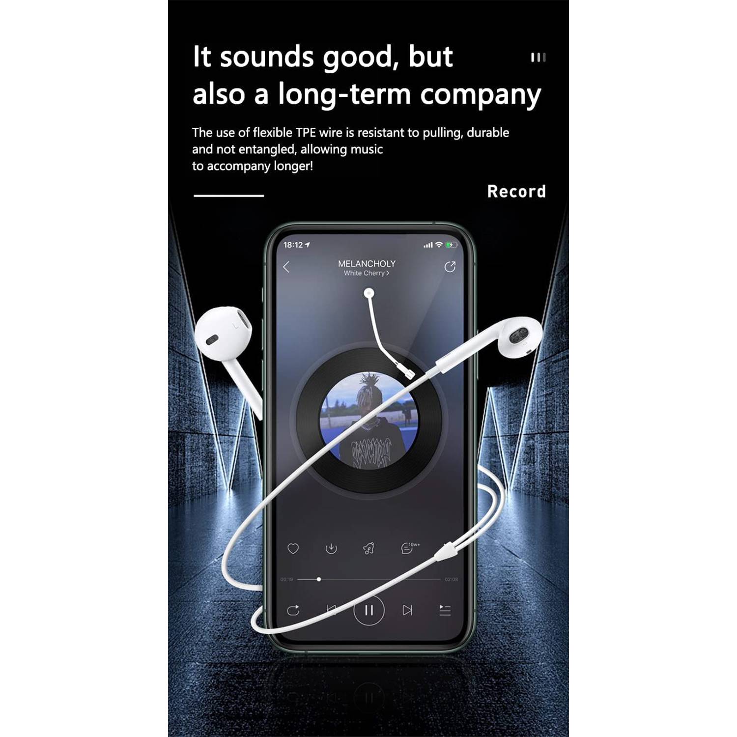 جولد فينش سماعات أذن سلكية مع ميكروفون مدمج وباس معزّز لون أبيض جولد فينش سماعات أذن سلكية مع ميكروفون مدمج وباس معزّز لون أبيض