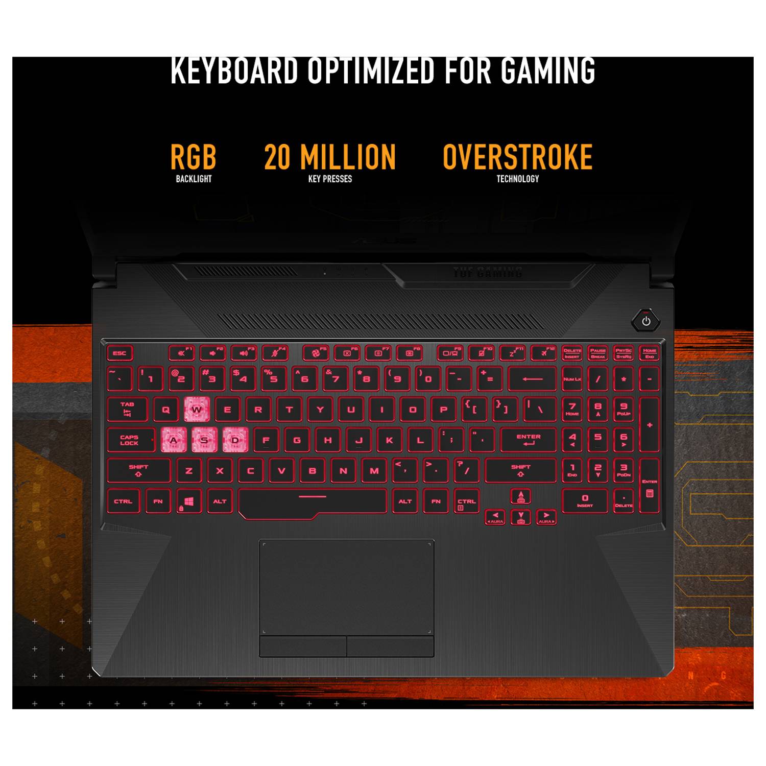 Asus A15 FA506IC-HN043W Gaming Laptop - Ryzen 7 2.9GHz 16GB 1TB 4GB Win11 15.6inch FHD Black NVIDIA GeForce RTX 3050 English/Arabic Keyboard Asus A15 FA506IC-HN043W Gaming Laptop - Ryzen 7 2.9GHz 16GB 1TB 4GB Win11 15.6inch FHD Black NVIDIA GeForce RTX 3050 English/Arabic Keyboard