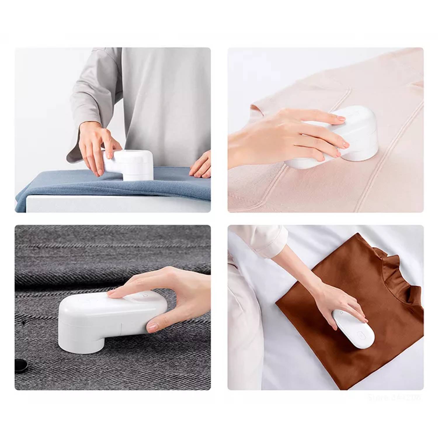 Mijia Portable USB Rechargeable Lint Remover Handheld Highly Efficient 5-blade Cyclone Fabric Shaver Cutter Head Mijia Portable USB Rechargeable Lint Remover Handheld Highly Efficient 5-blade Cyclone Fabric Shaver Cutter Head