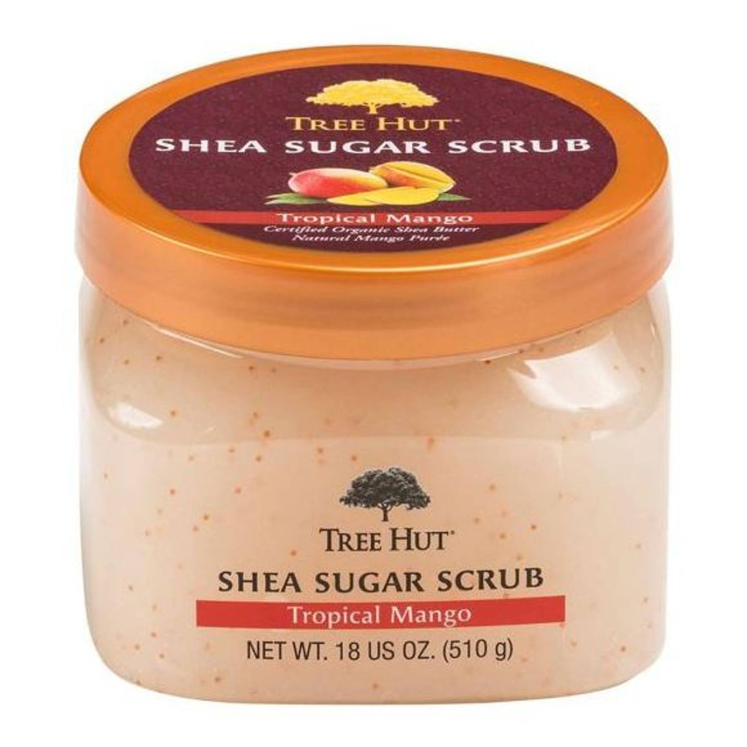 Tree Hut Shea Sugar Scrub Tropical Mango 510gm Tree Hut Shea Sugar Scrub Tropical Mango 510gm