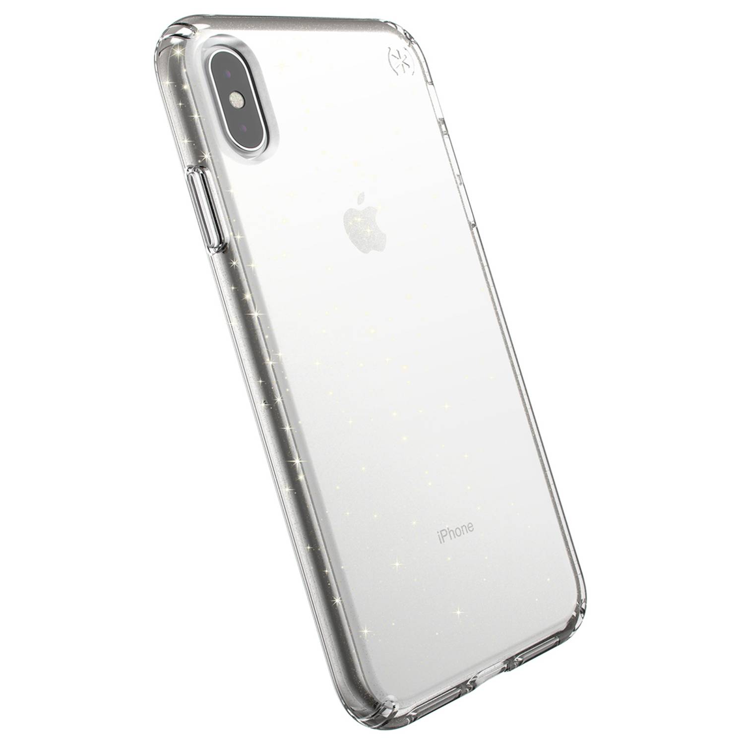 Speck Presidio Glitter Case Clear/Gold For iPhone XR Speck Presidio Glitter Case Clear/Gold For iPhone XR
