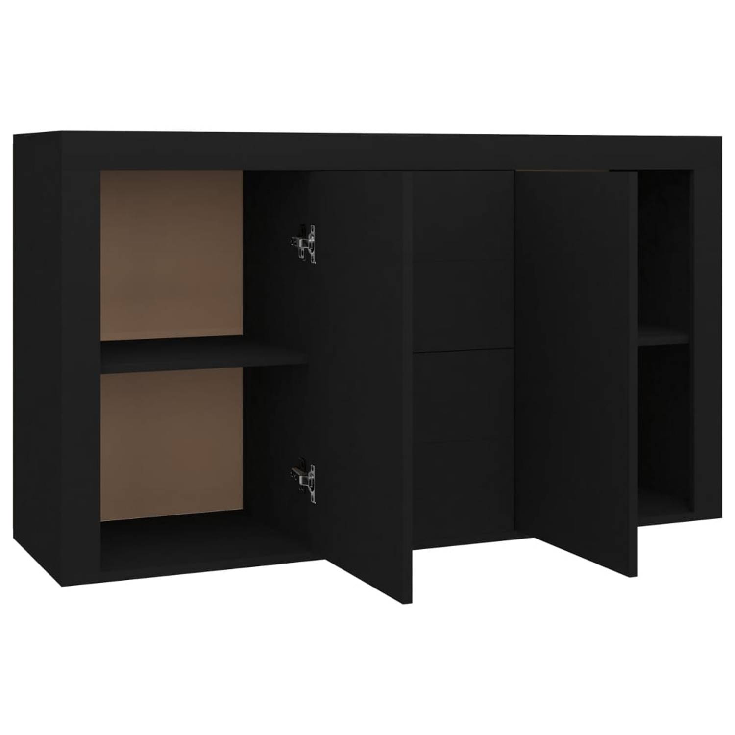 Vidaxl Sideboard Black 120x36x69 Cm Engineered Wood Vidaxl Sideboard Black 120x36x69 Cm Engineered Wood