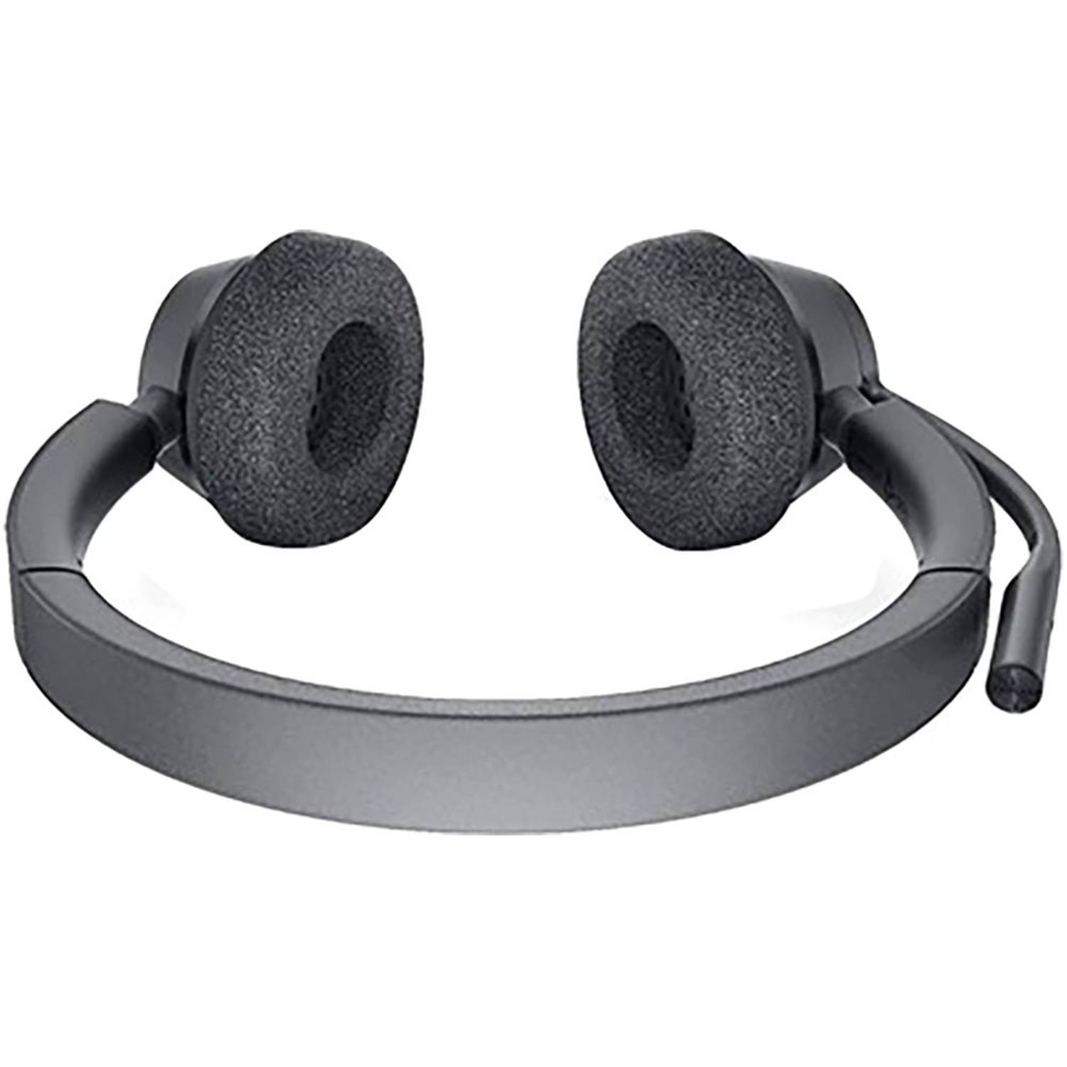 Dell WH3022 Wired On Ear Pro Stereo Headset Black Dell WH3022 Wired On Ear Pro Stereo Headset Black
