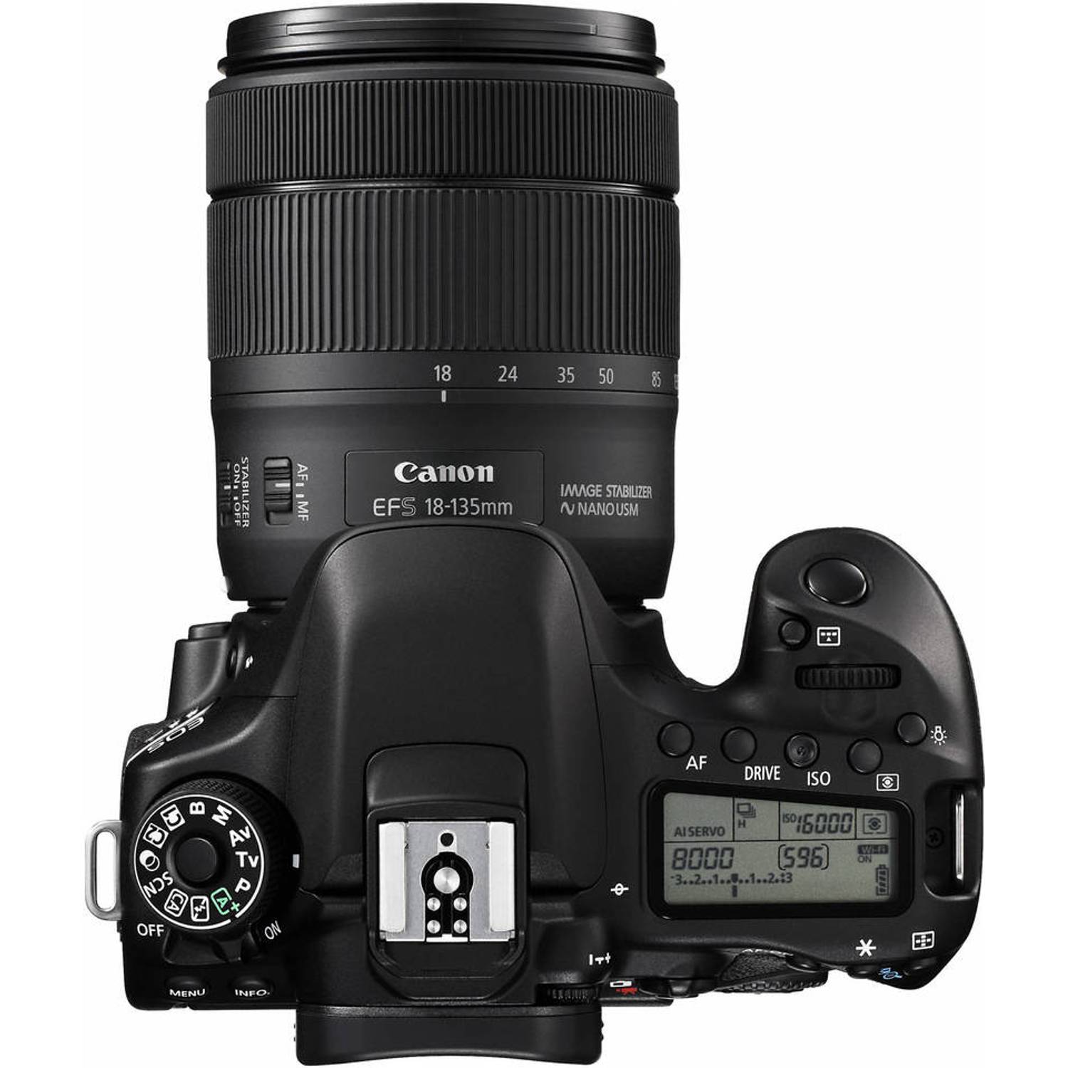 Canon EOS 80D DSLR Camera Black With EFS 18-135mm IS USM Lens Canon EOS 80D DSLR Camera Black With EFS 18-135mm IS USM Lens