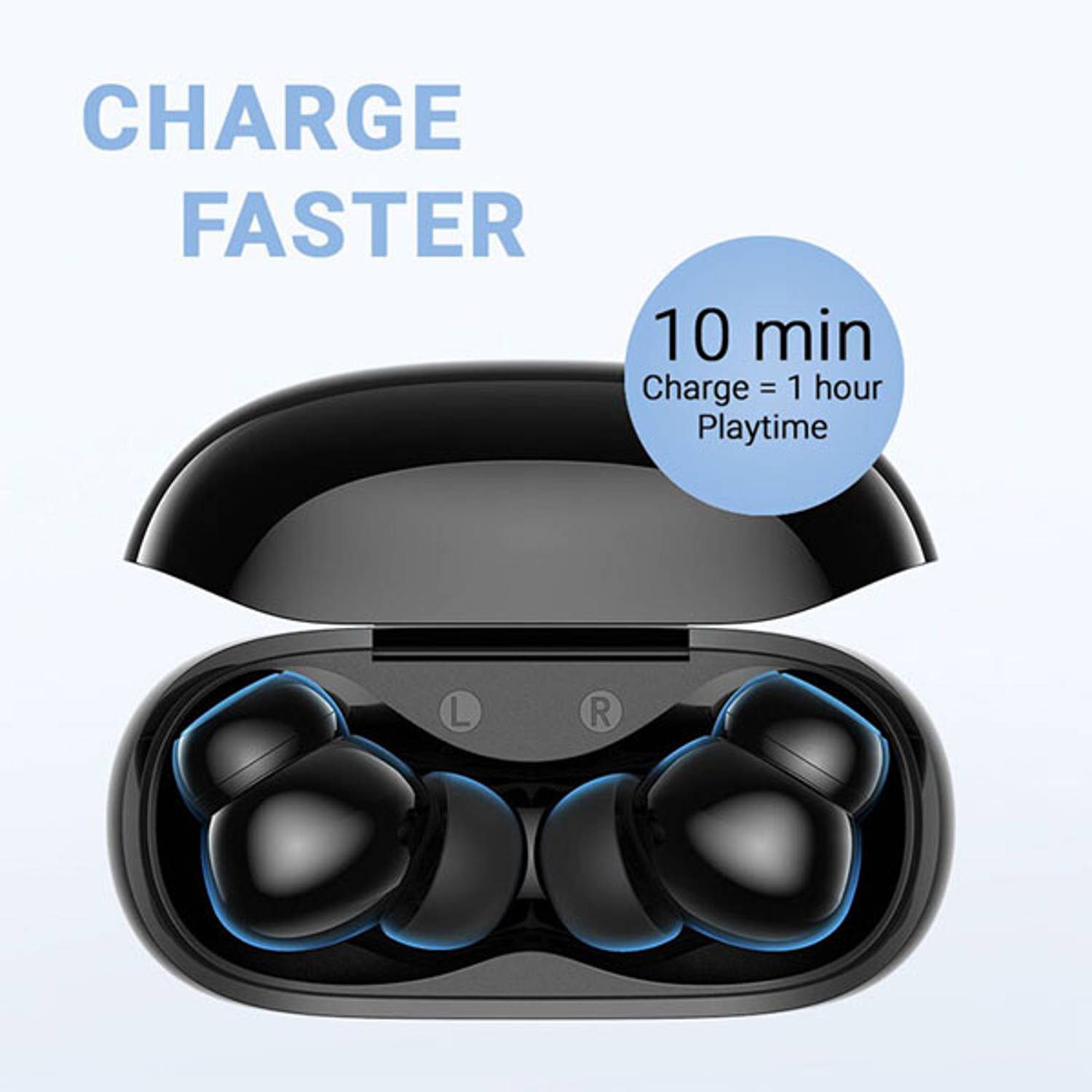 Anker A3981H11 R100 Soundcore True Wireless Earbuds Black Anker A3981H11 R100 Soundcore True Wireless Earbuds Black