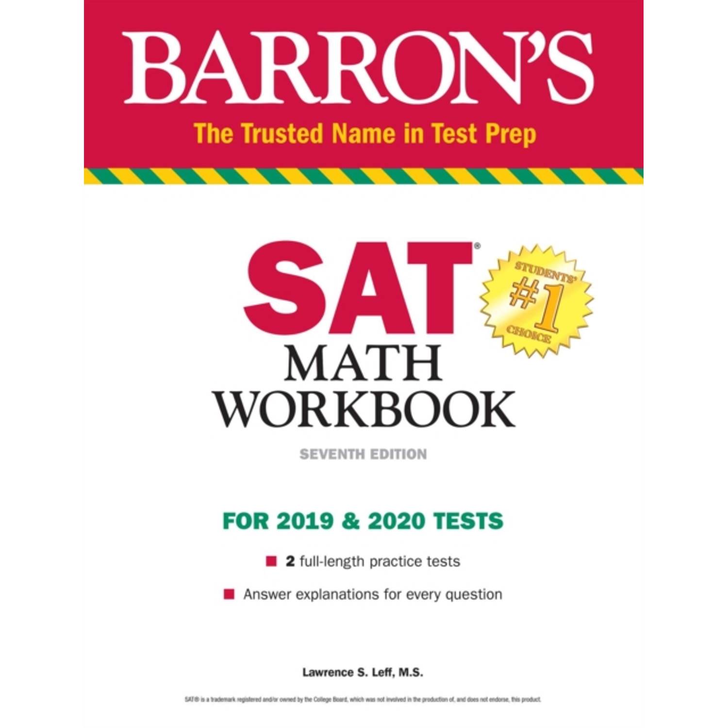 Barron's SAT Math Workbook Barron's SAT Math Workbook