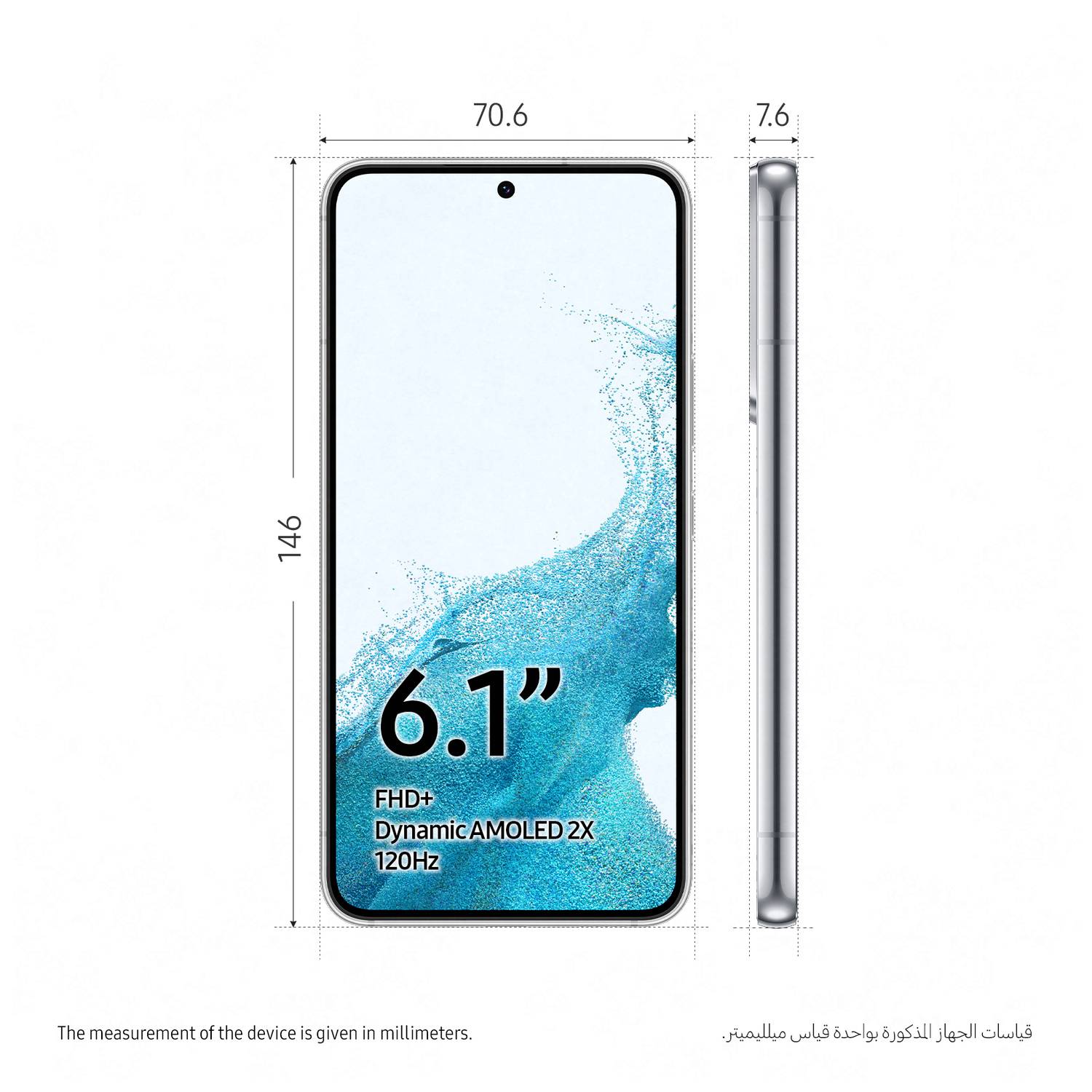 Samsung Galaxy S22 5G 128GB Phantom White Smartphone Samsung Galaxy S22 5G 128GB Phantom White Smartphone