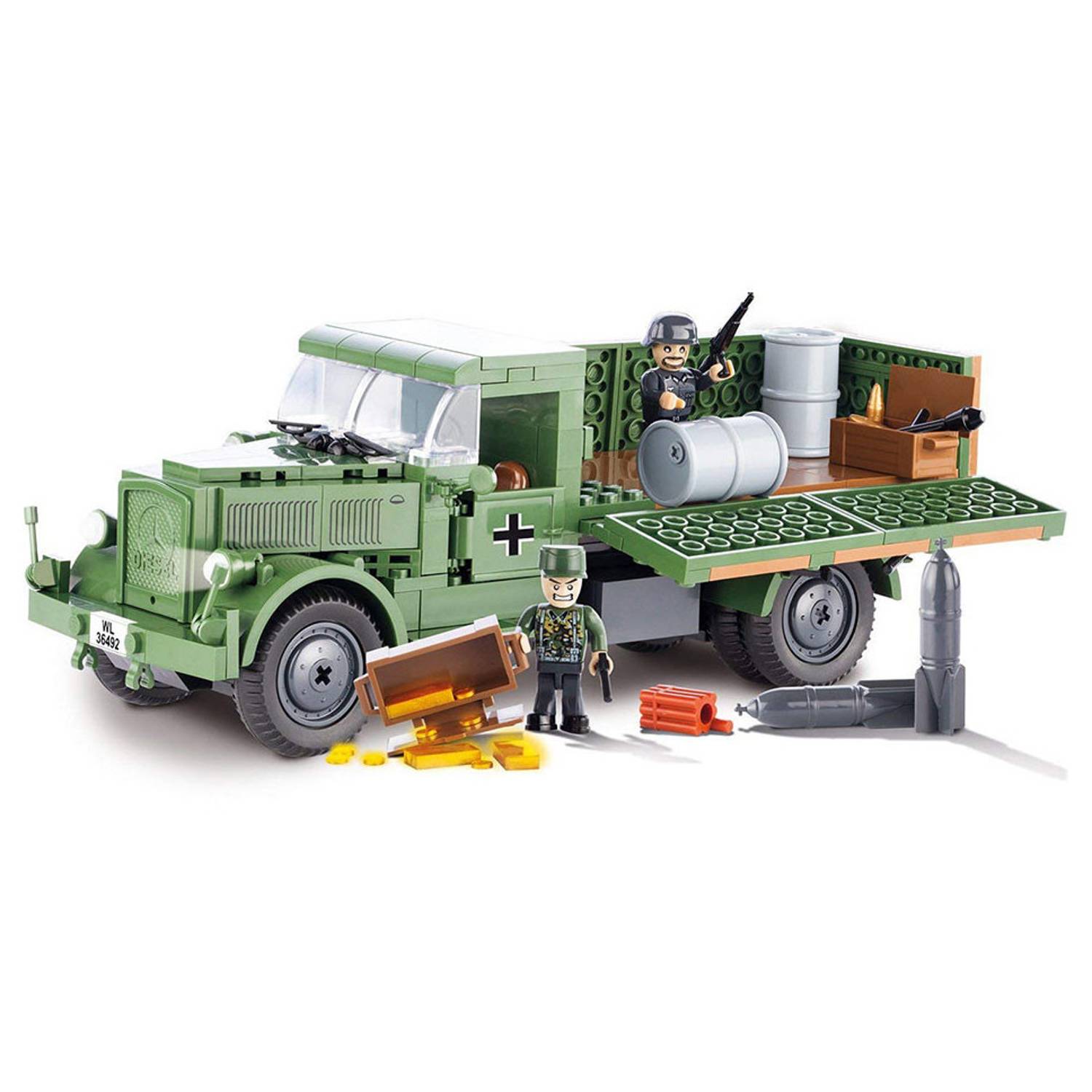 Cobi 350pcs Small Army Mercedes Benz L3000 Cobi 350pcs Small Army Mercedes Benz L3000