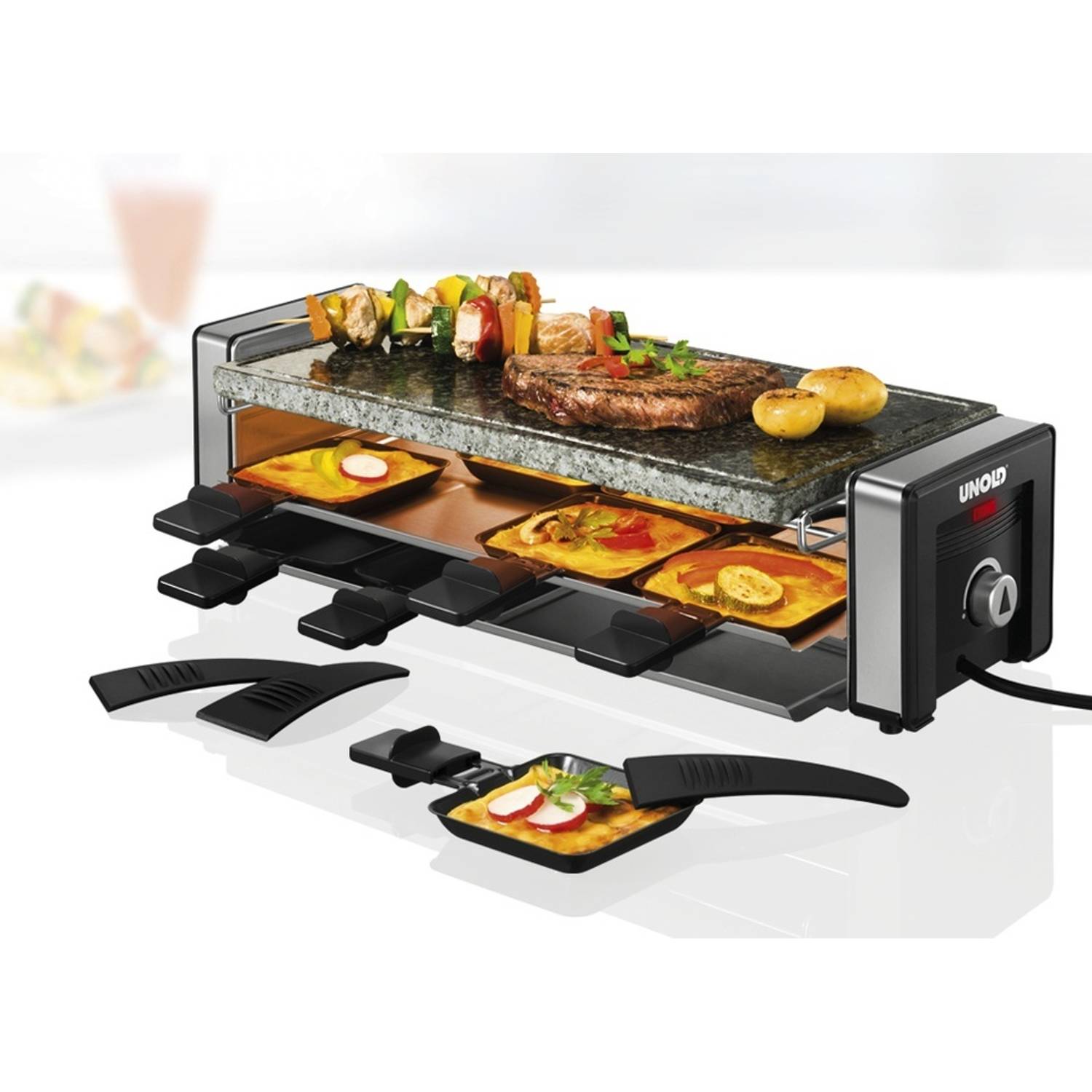 Unold Raclette Grill Delice Black 48765 Unold Raclette Grill Delice Black 48765