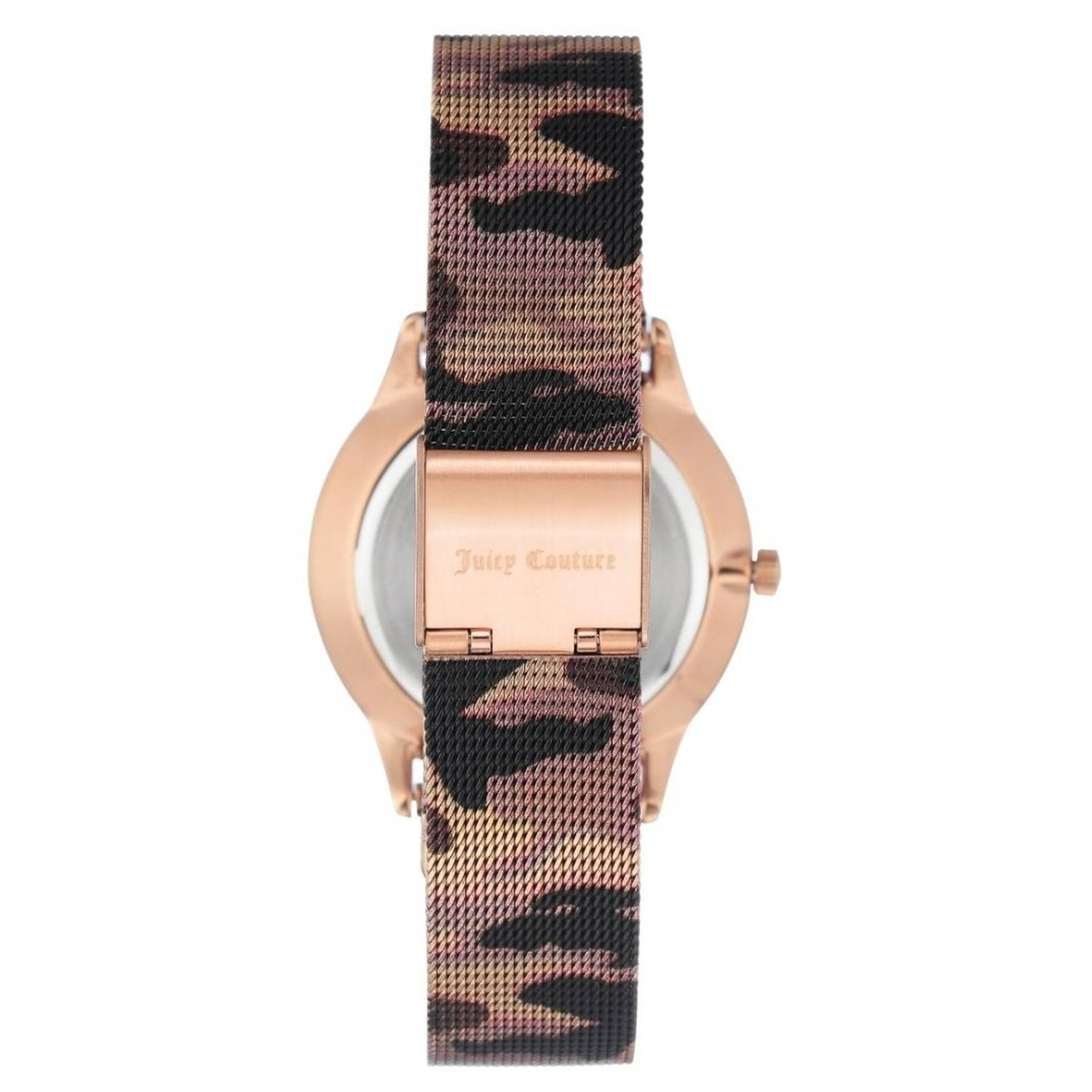 Juicy Couture JC1014RGCA Rose Gold/Camouflage Quartz Ladies Watch Juicy Couture JC1014RGCA Rose Gold/Camouflage Quartz Ladies Watch