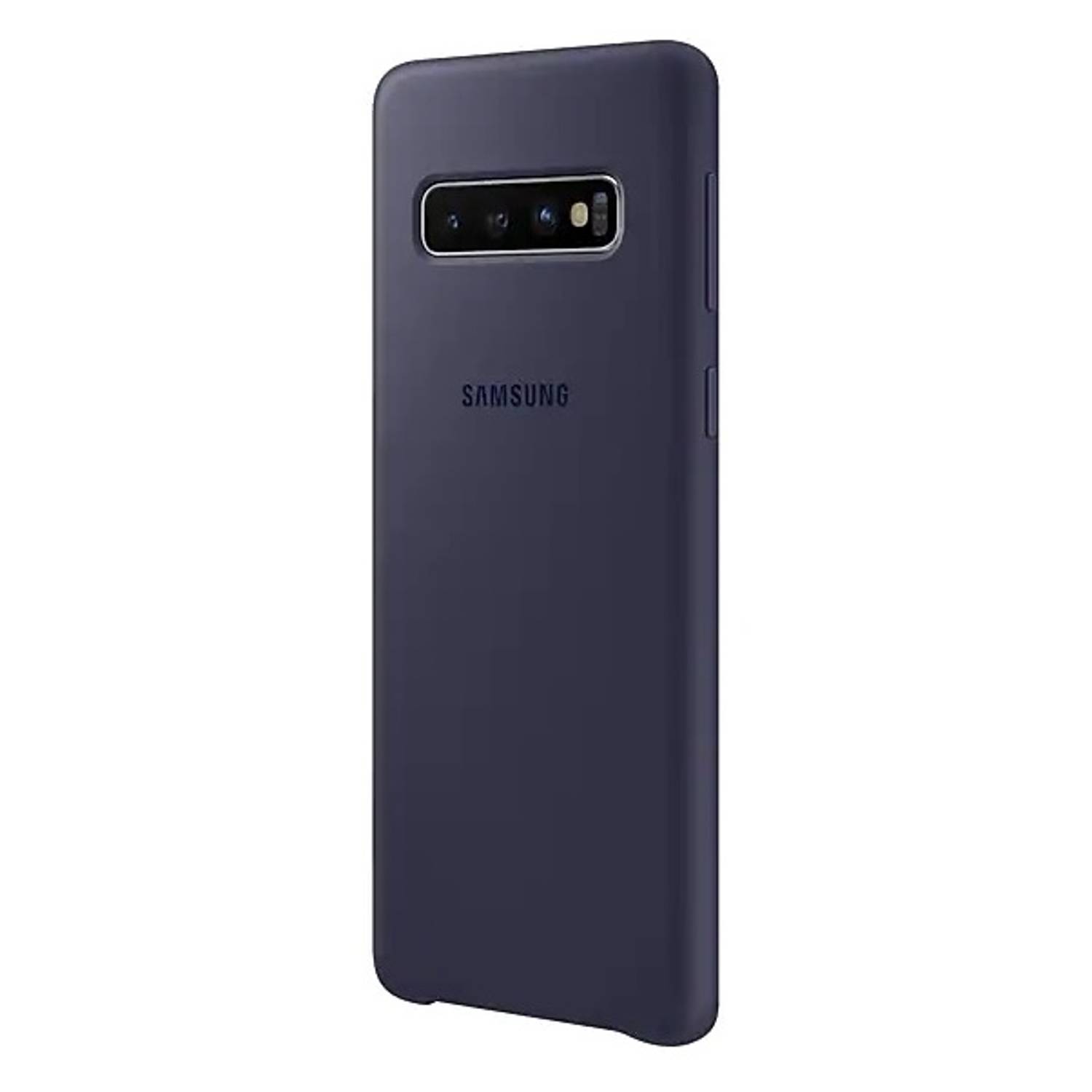 Samsung Silicon Cover Navy For Samsung Galaxy S10 Plus Samsung Silicon Cover Navy For Samsung Galaxy S10 Plus